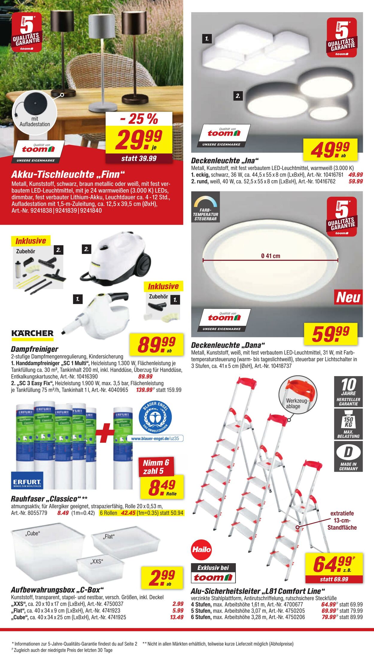 Prospekt Toom Baumarkt 27.10.2025 - 03.11.2025