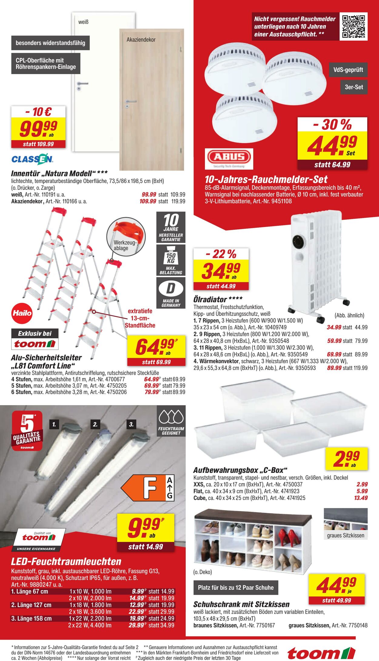 Prospekt Toom Baumarkt 01.10.2025 - 15.10.2025
