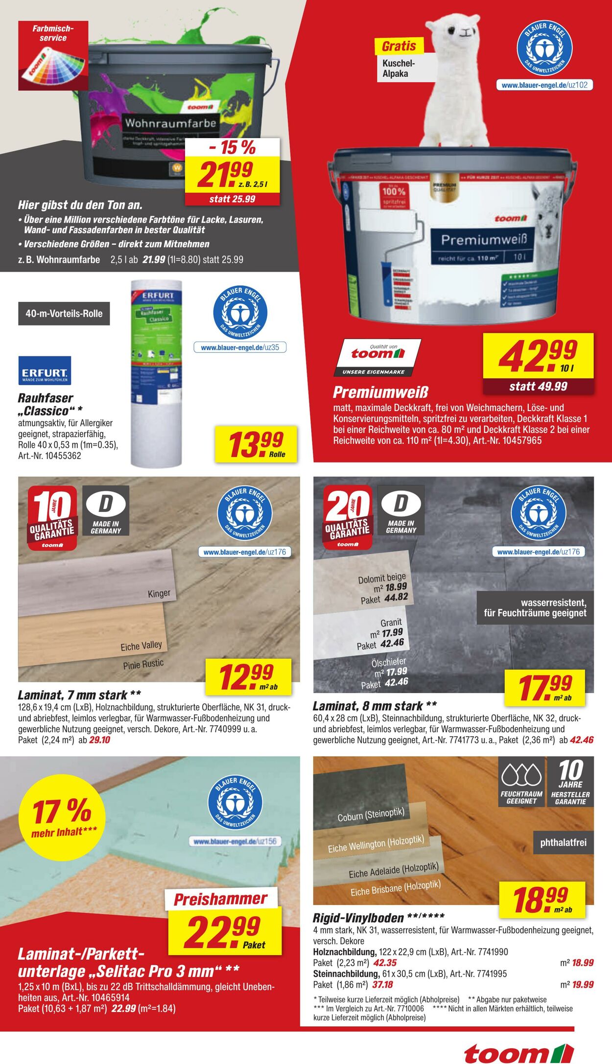 Prospekt Toom Baumarkt 01.10.2025 - 15.10.2025