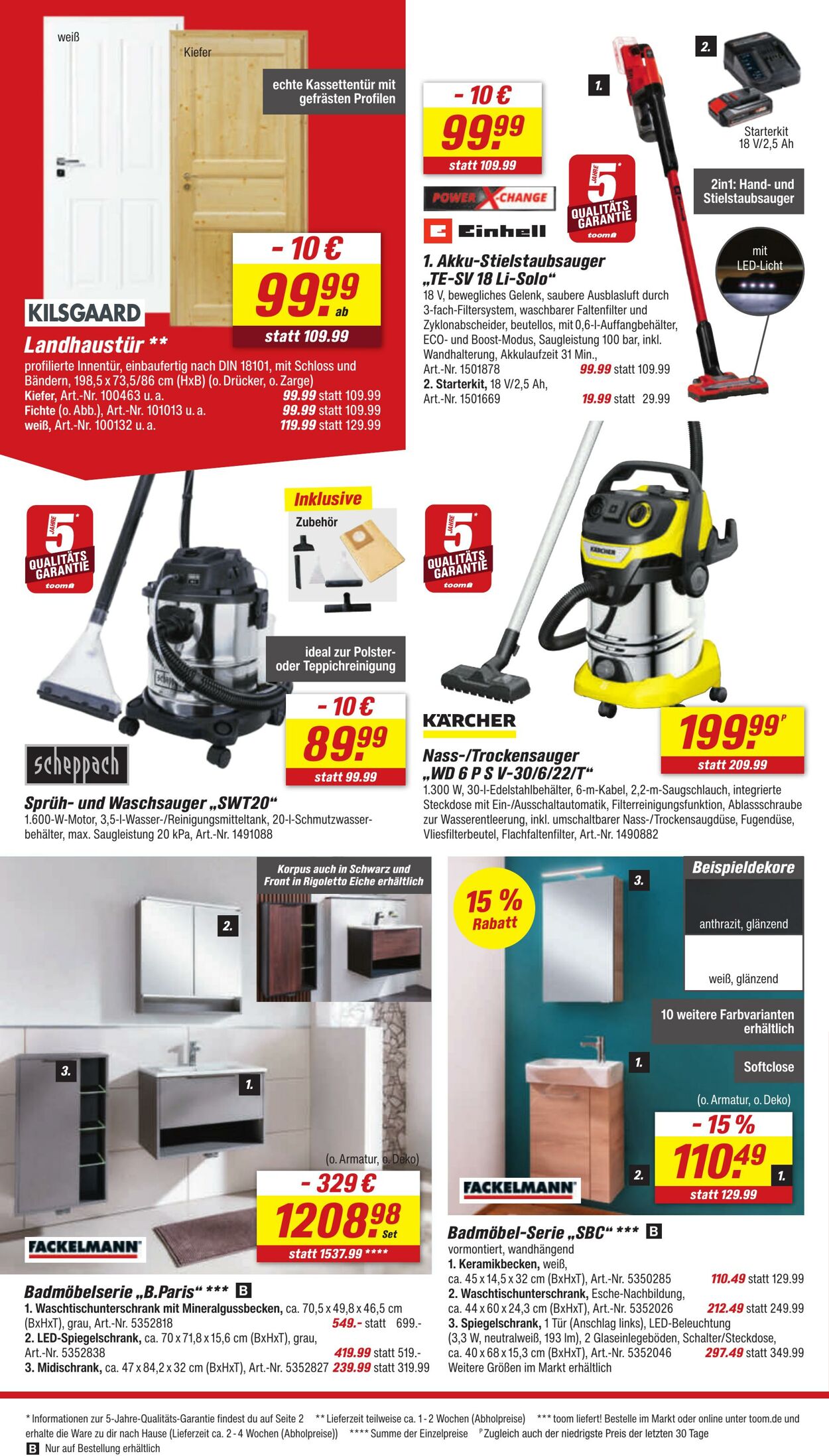 Prospekt Toom Baumarkt 01.10.2025 - 15.10.2025