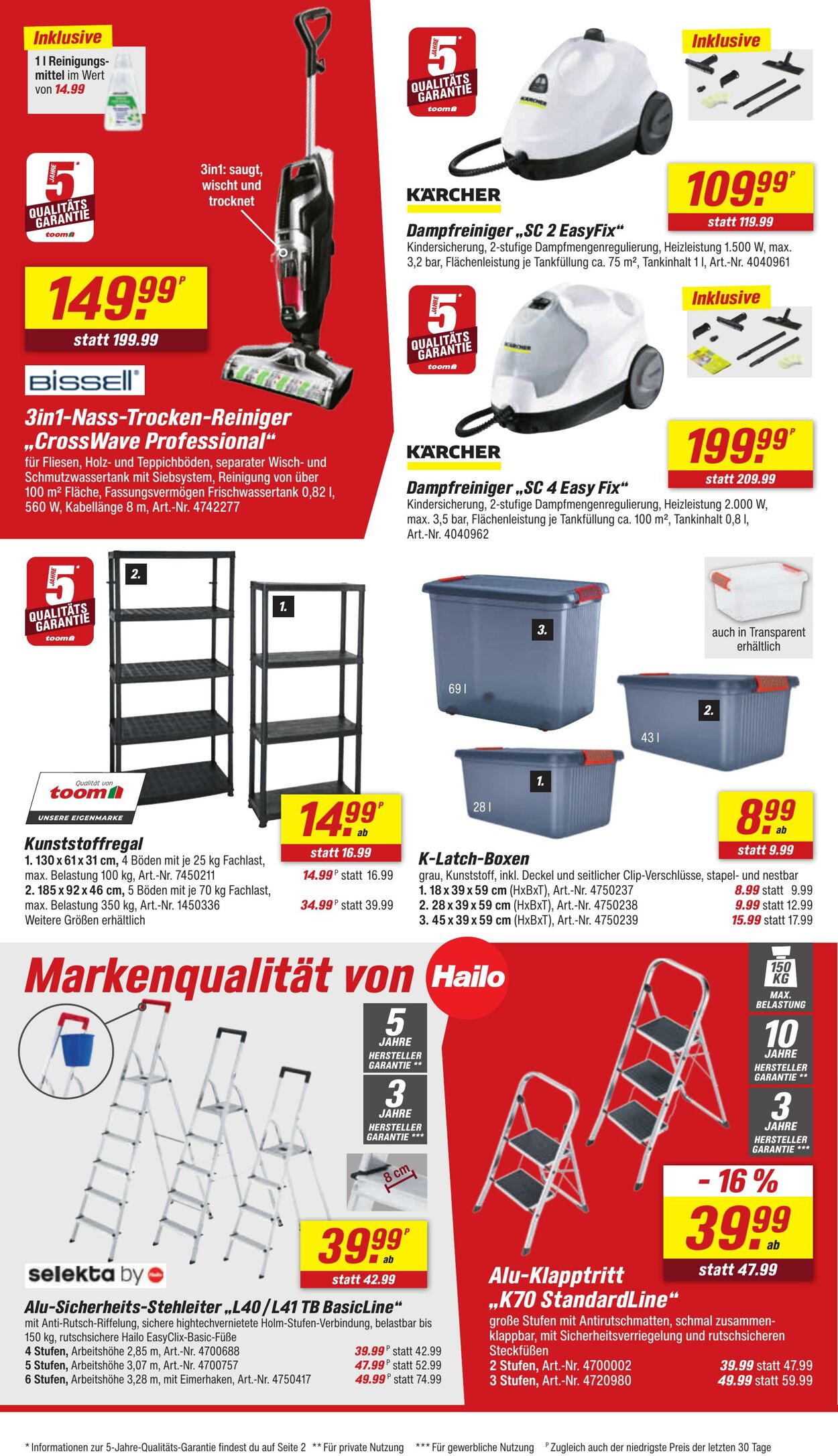 Prospekt Toom Baumarkt 15.09.2025 - 29.09.2025