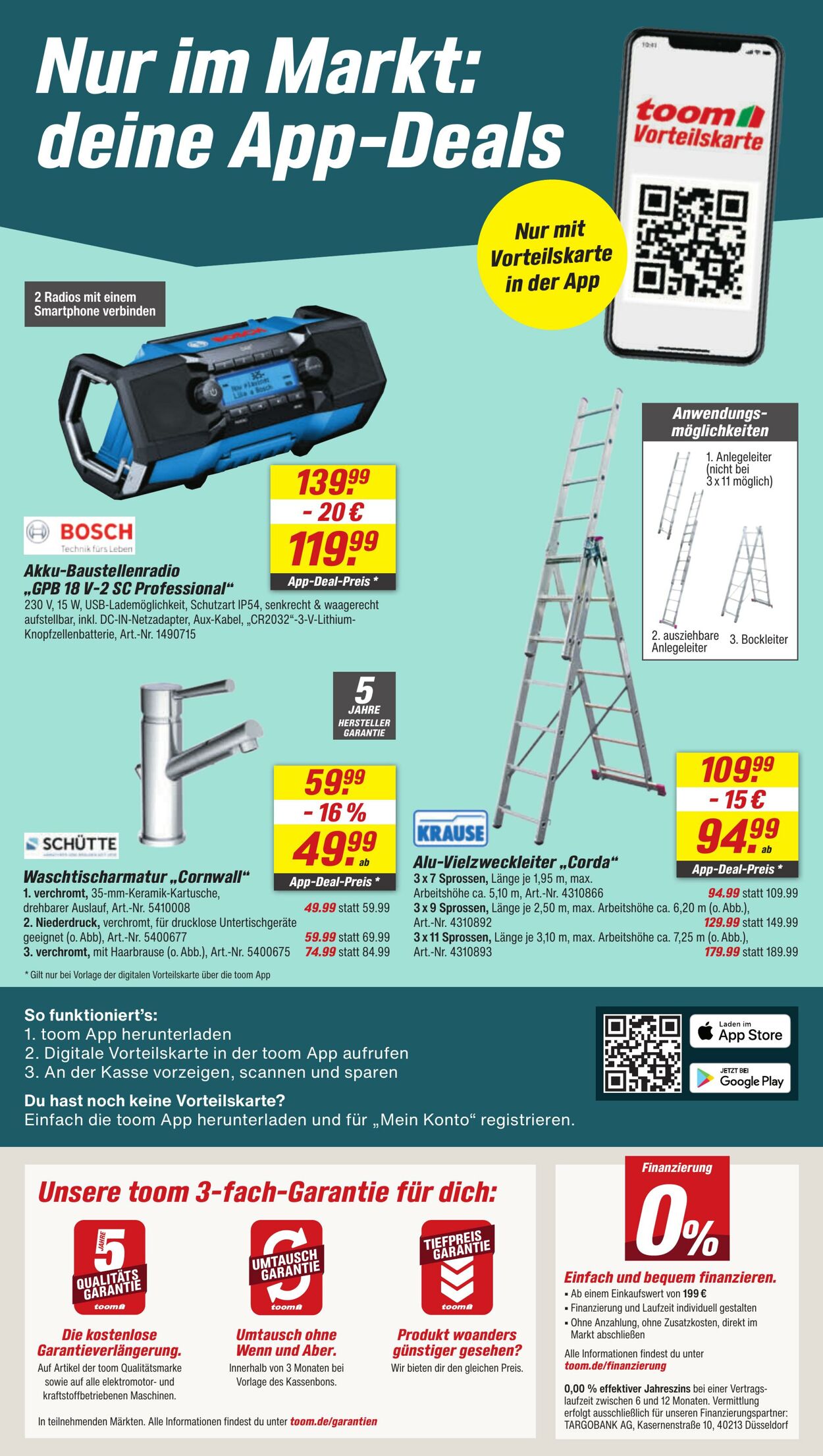 Prospekt Toom Baumarkt 15.09.2025 - 29.09.2025