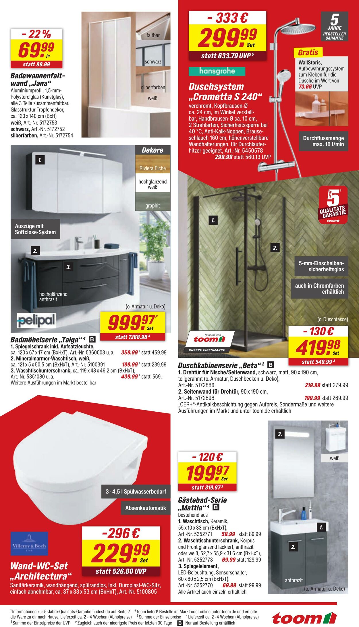 Prospekt Toom Baumarkt 15.09.2025 - 29.09.2025