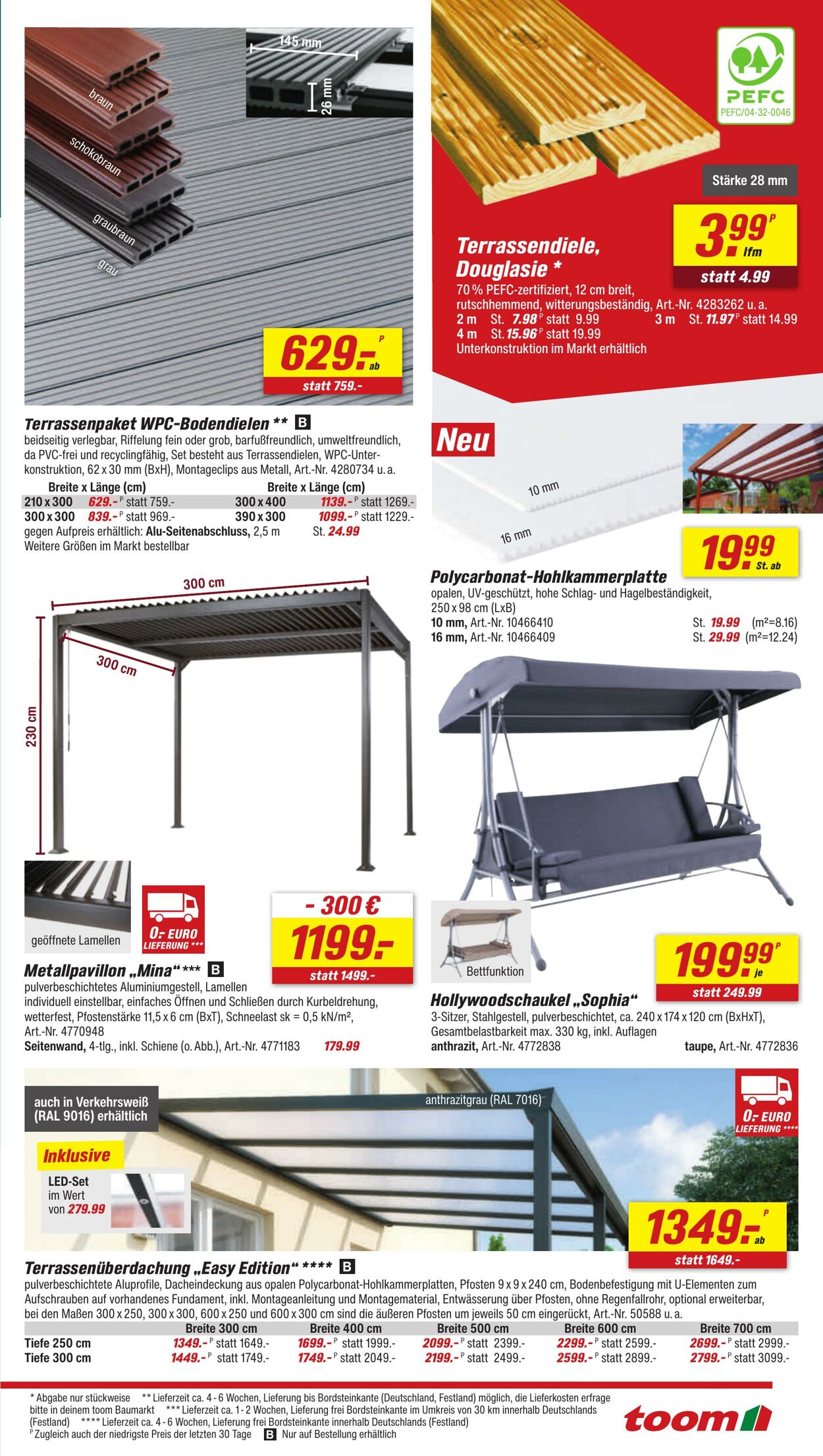 Prospekt Toom Baumarkt 15.09.2025 - 29.09.2025