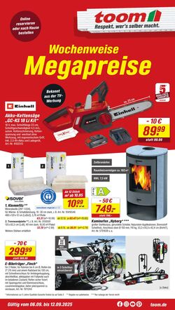 Prospekt Toom Baumarkt 12.11.2025 - 26.11.2025
