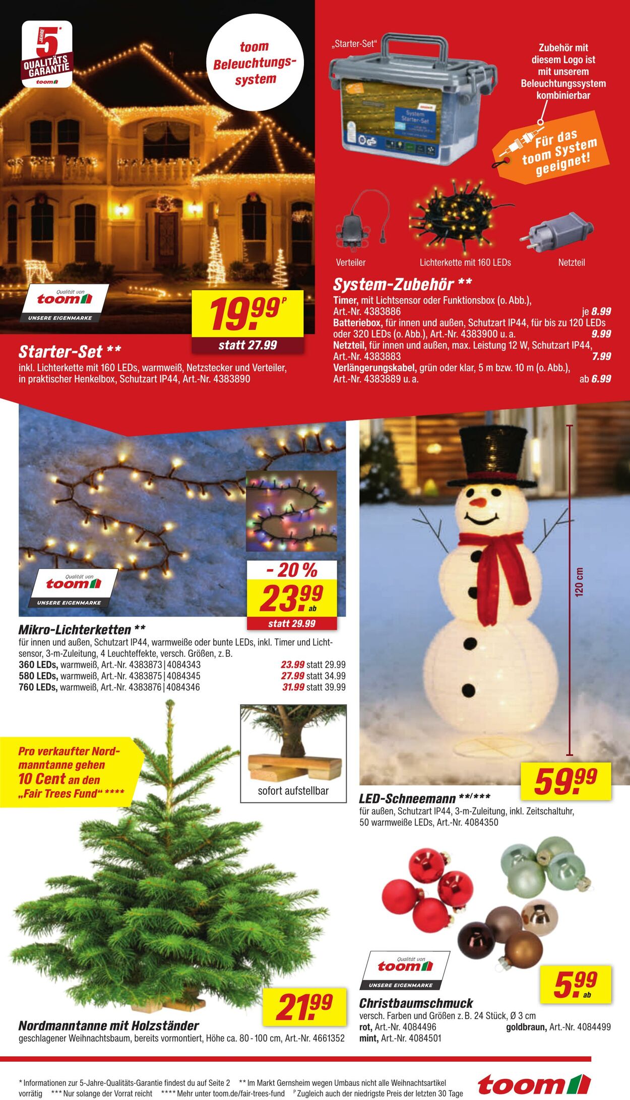 Prospekt Toom Baumarkt 09.12.2025 - 23.12.2025