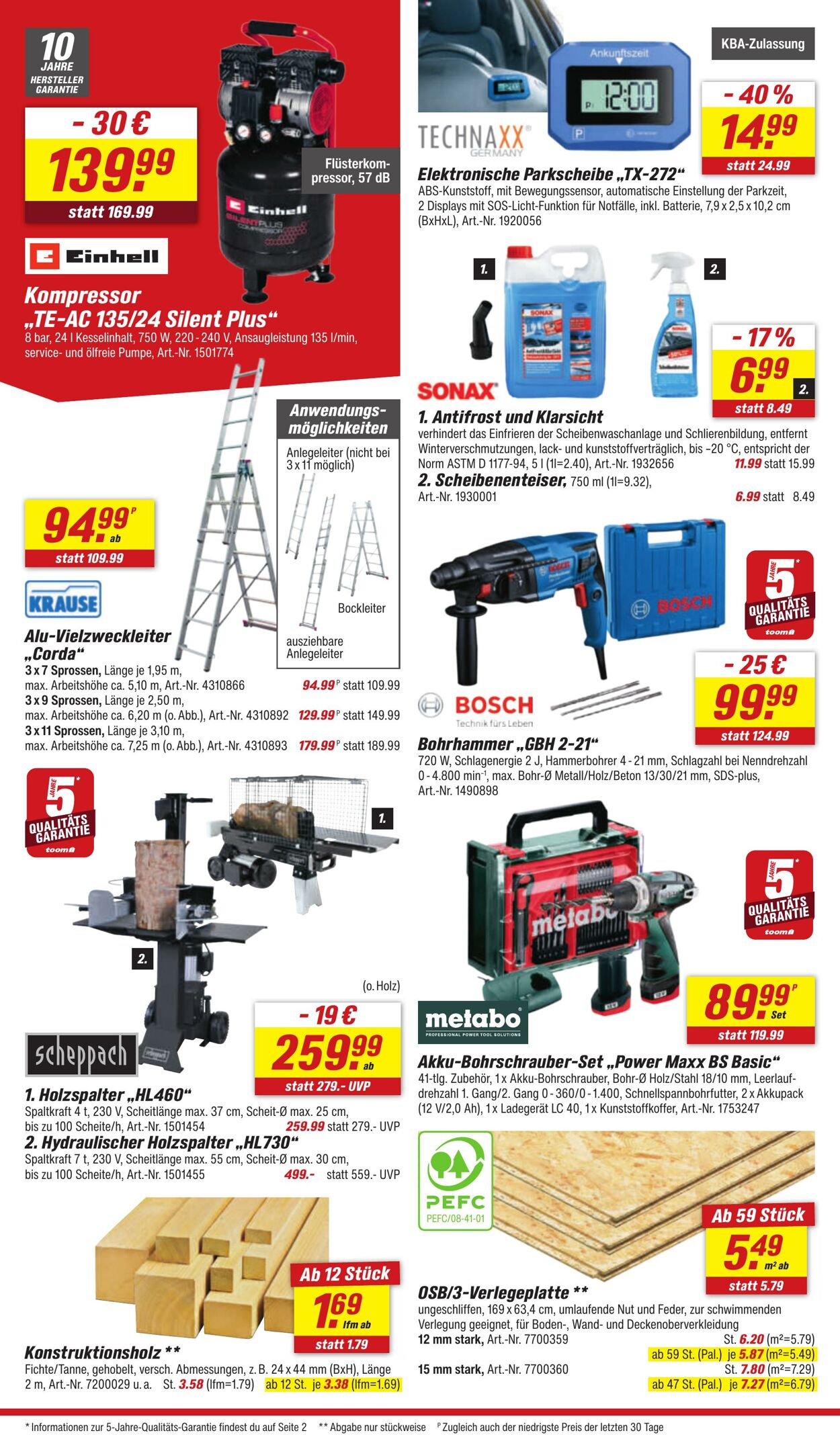 Prospekt Toom Baumarkt 09.12.2025 - 23.12.2025