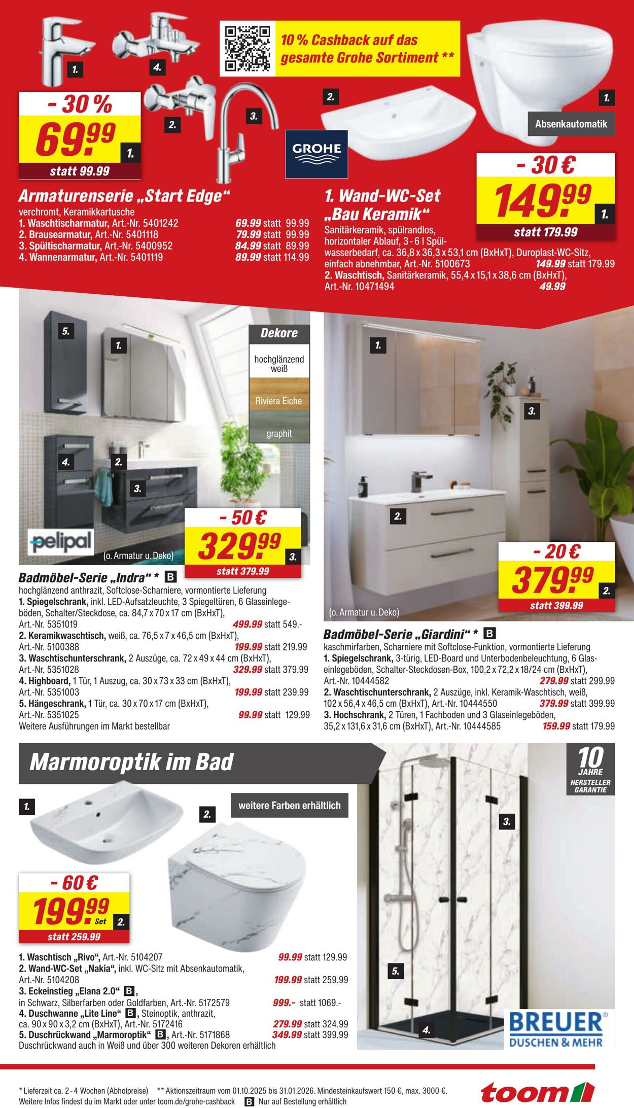 Prospekt Toom Baumarkt 09.12.2025 - 23.12.2025