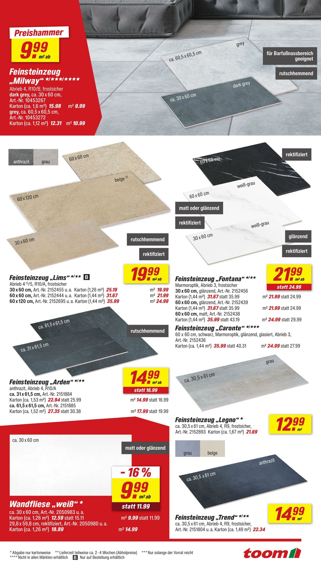 Prospekt Toom Baumarkt 25.08.2025 - 01.09.2025