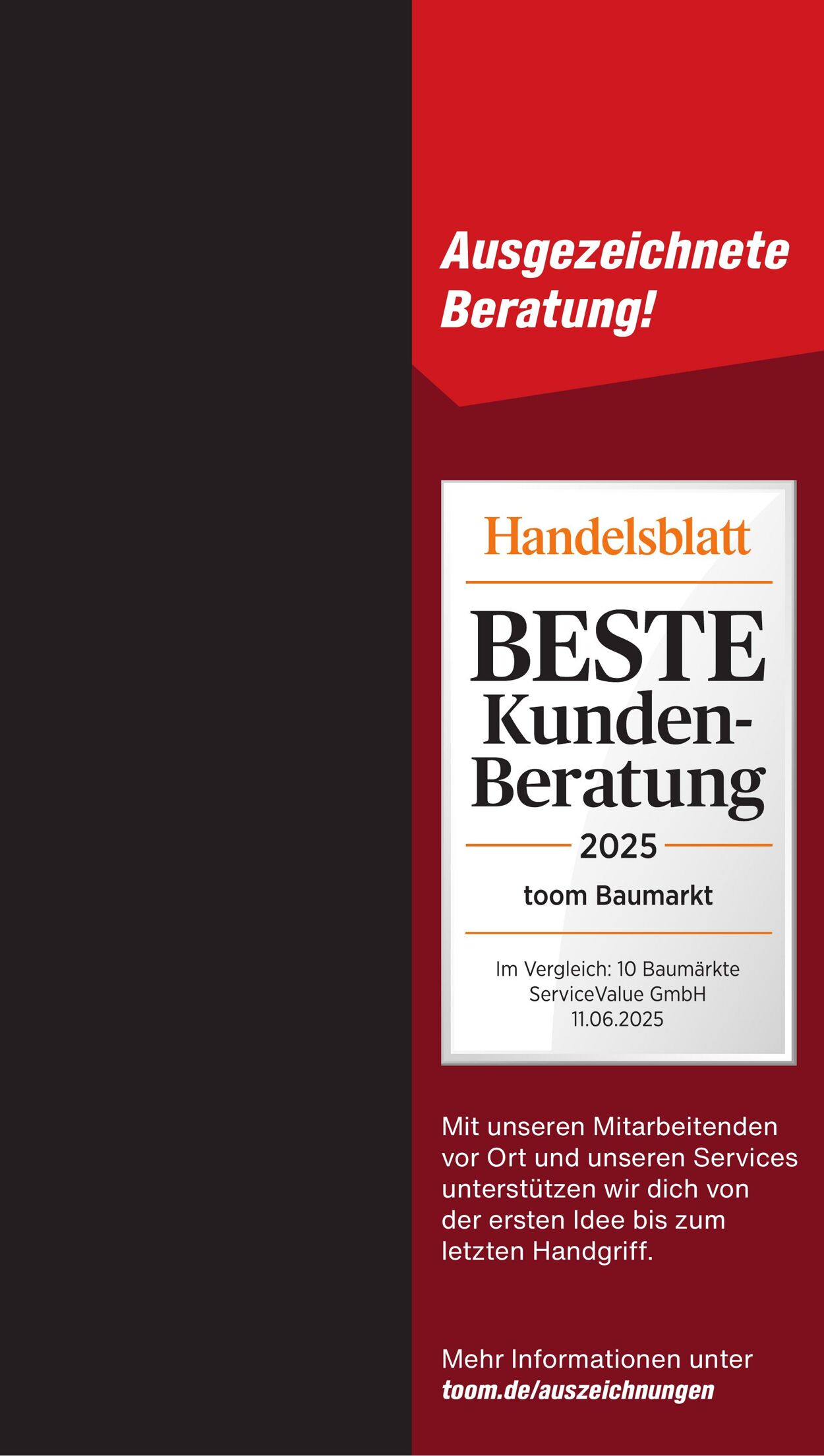 Prospekt Toom Baumarkt 25.08.2025 - 01.09.2025