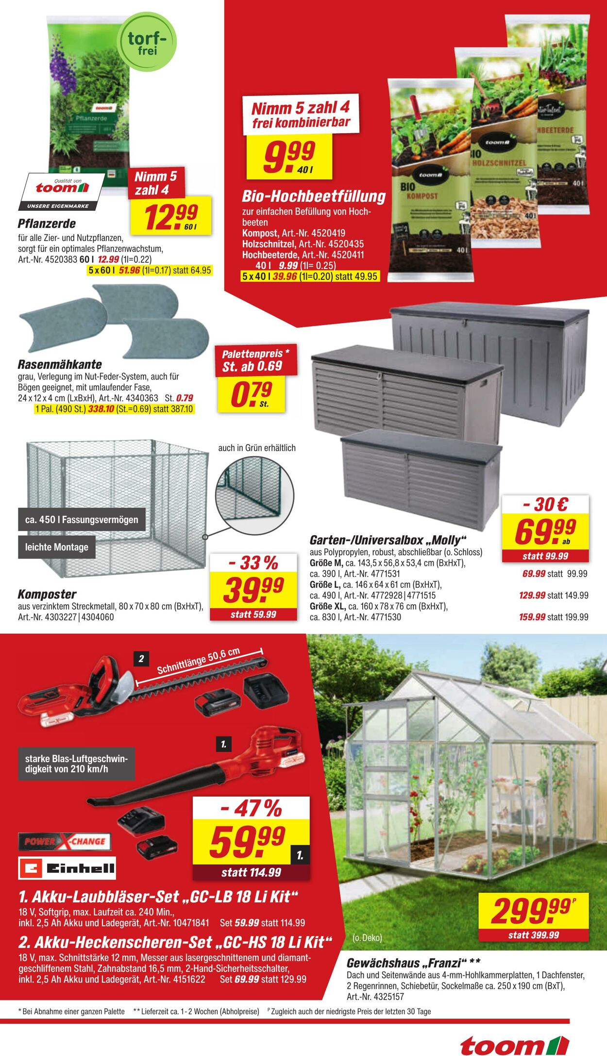 Prospekt Toom Baumarkt 25.08.2025 - 01.09.2025