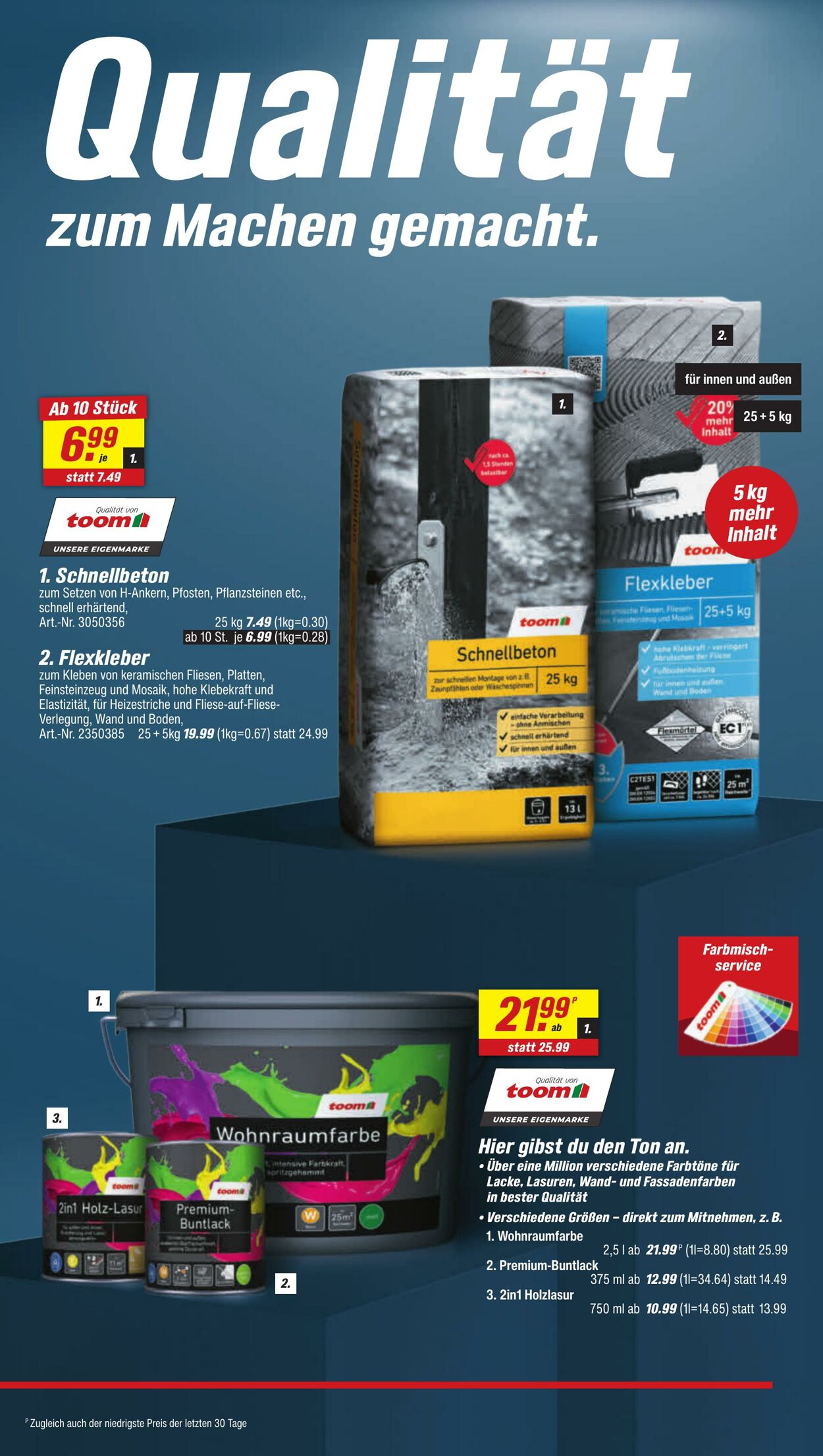 Prospekt Toom Baumarkt 28.10.2025 - 04.11.2025