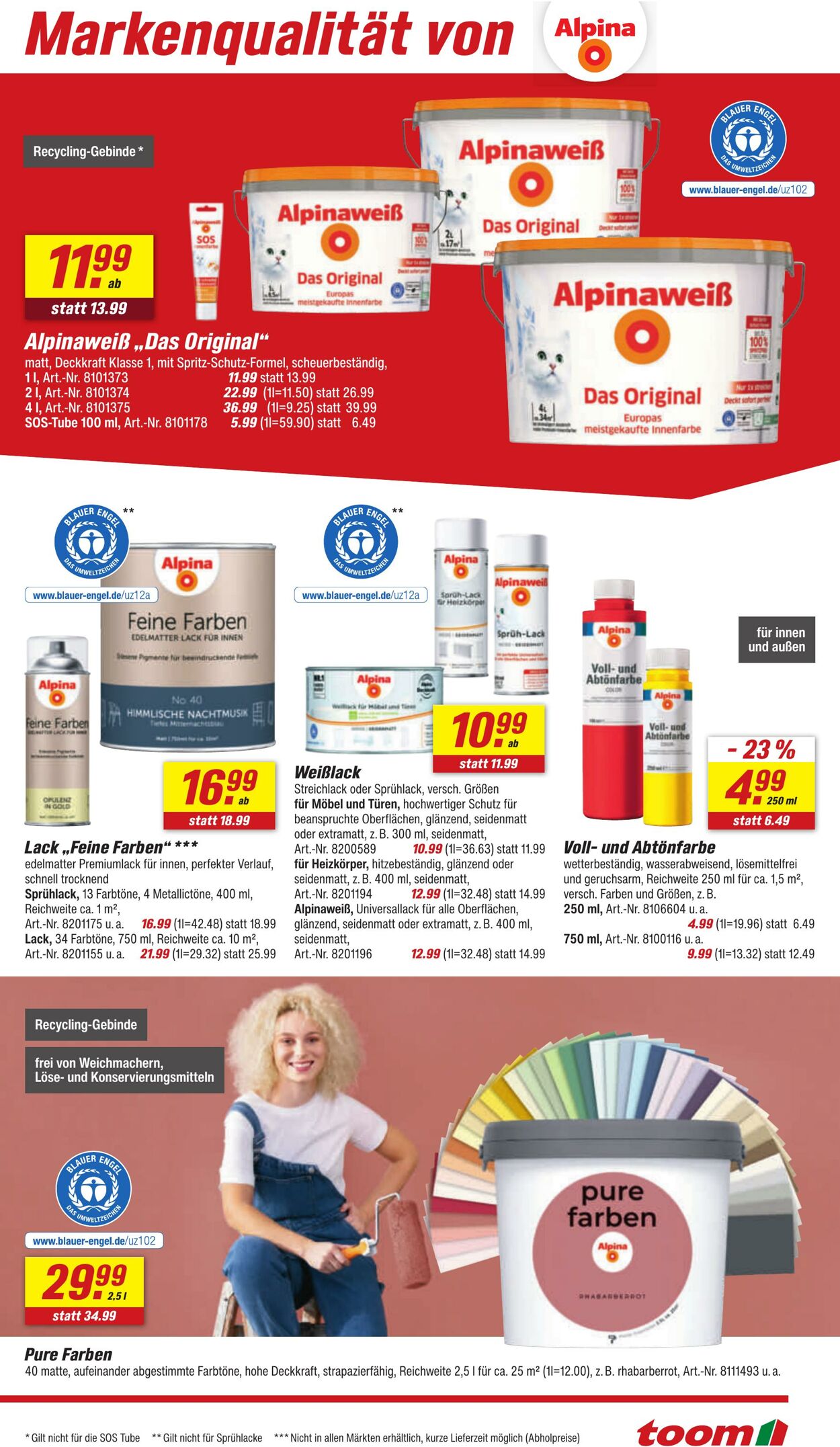 Prospekt Toom Baumarkt 27.10.2025 - 03.11.2025