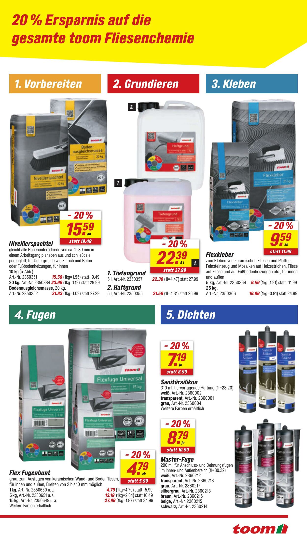 Prospekt Toom Baumarkt 27.10.2025 - 03.11.2025