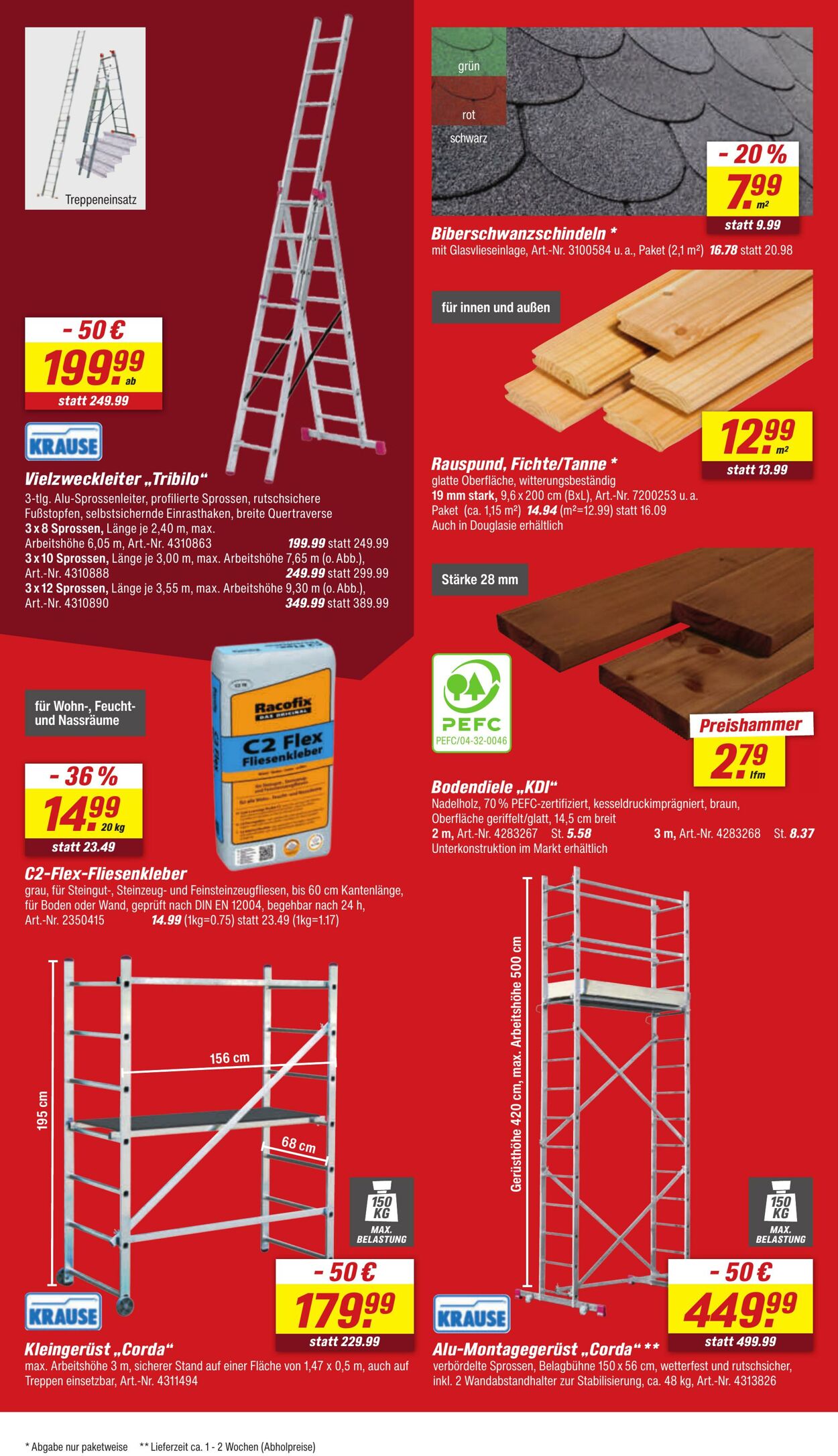 Prospekt Toom Baumarkt 01.09.2025 - 15.09.2025