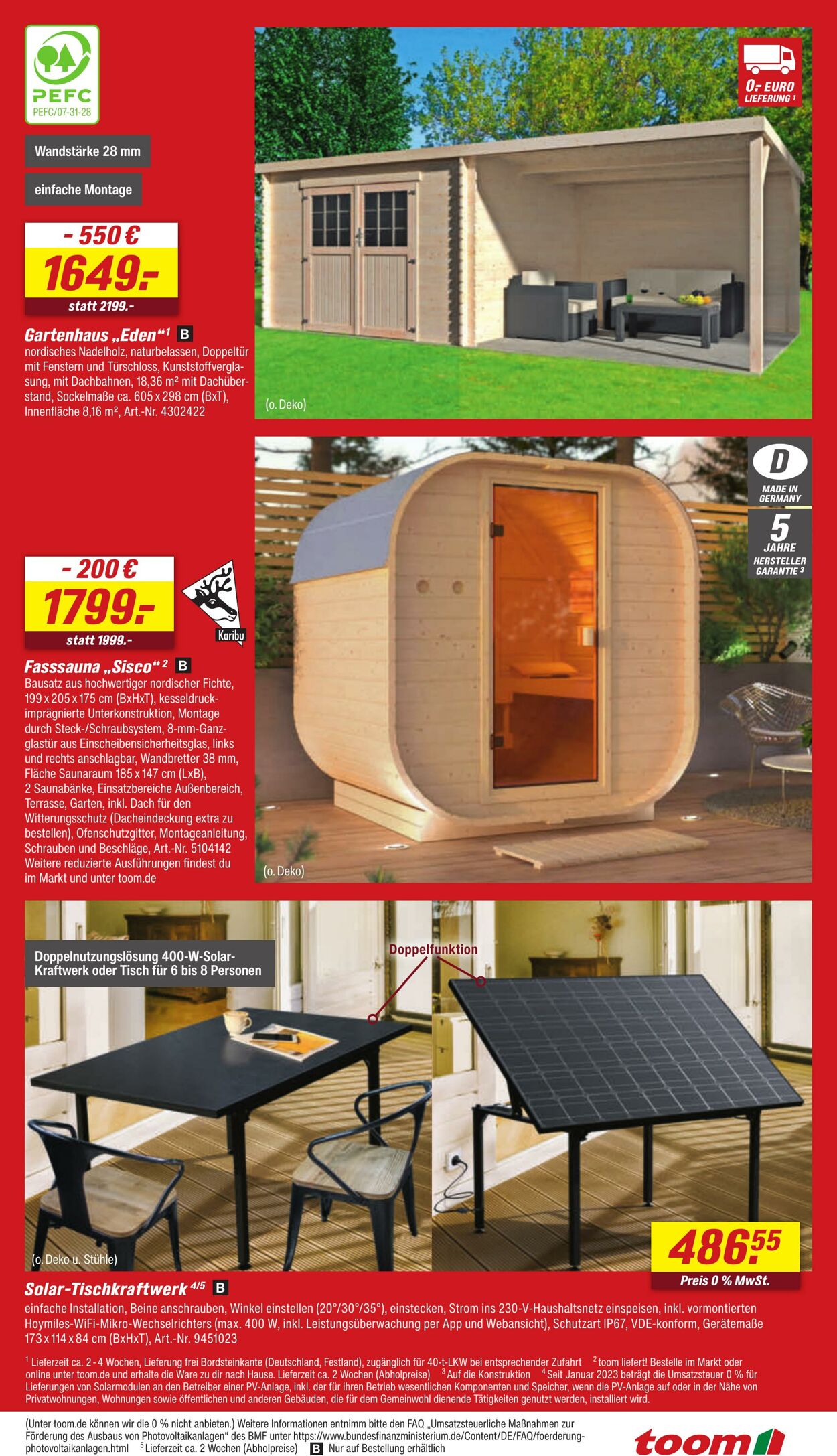 Prospekt Toom Baumarkt 02.09.2025 - 16.09.2025