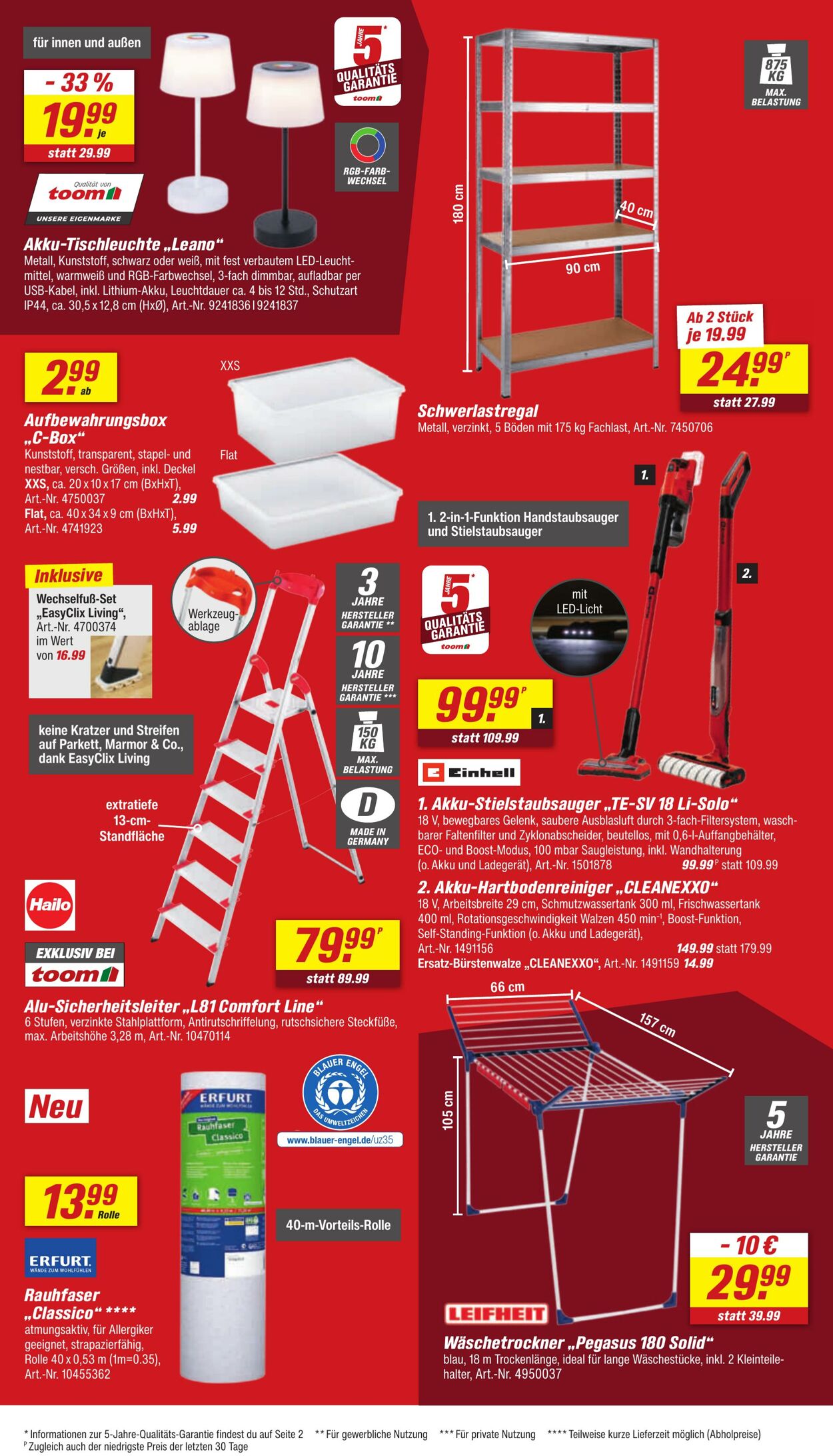 Prospekt Toom Baumarkt 02.09.2025 - 16.09.2025