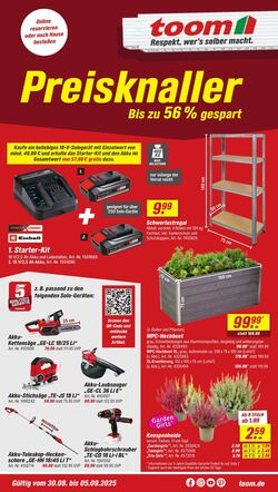 Prospekt Toom Baumarkt 12.11.2025 - 26.11.2025