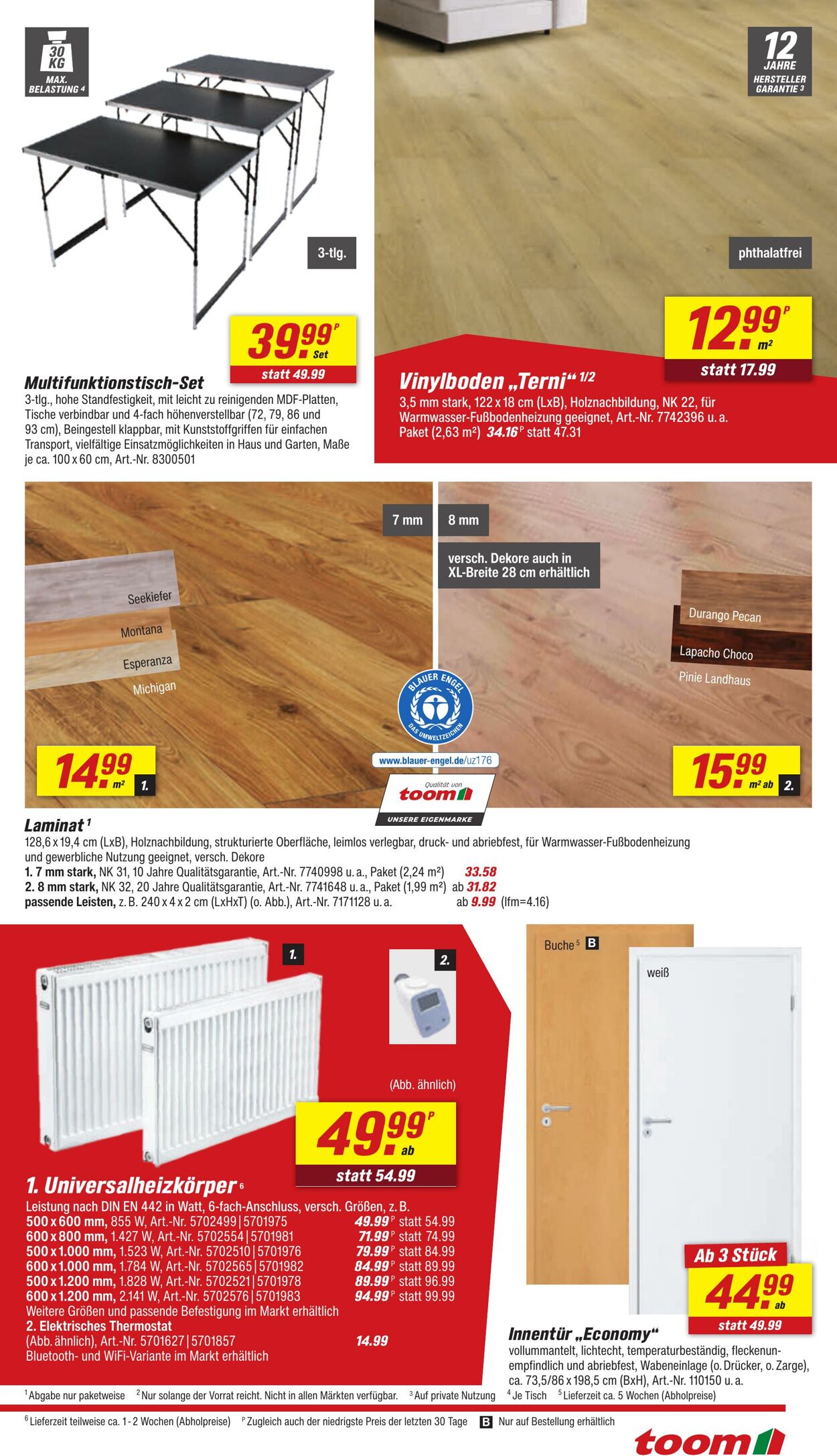 Prospekt Toom Baumarkt 12.12.2025 - 26.12.2025