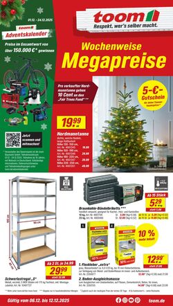Prospekt Toom Baumarkt 12.12.2025 - 26.12.2025