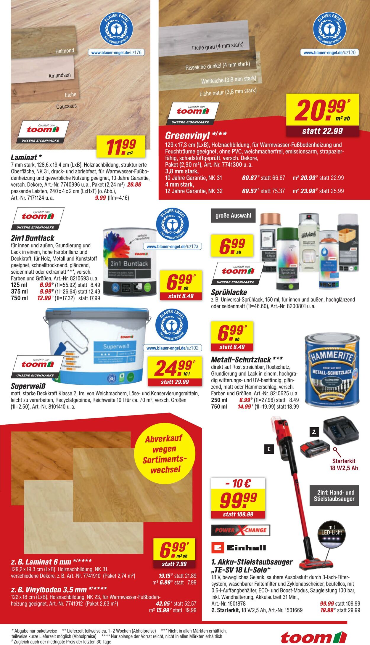 Prospekt Toom Baumarkt 02.07.2025 - 16.07.2025
