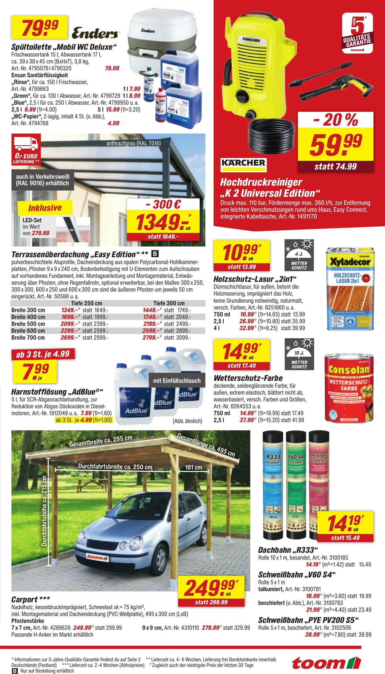 Prospekt Toom Baumarkt 02.07.2025 - 16.07.2025