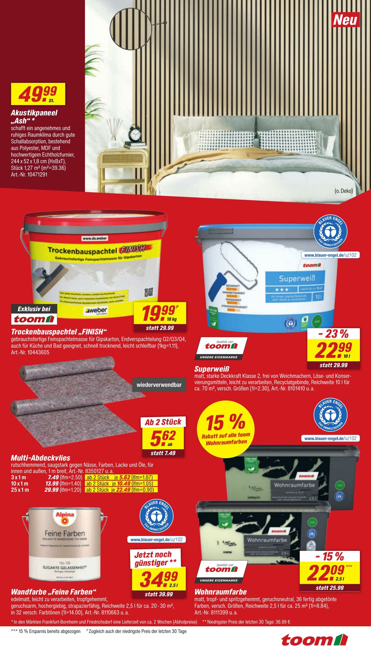 Prospekt Toom Baumarkt 12.11.2025 - 26.11.2025