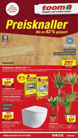 Prospekt Toom Baumarkt 12.11.2025 - 26.11.2025