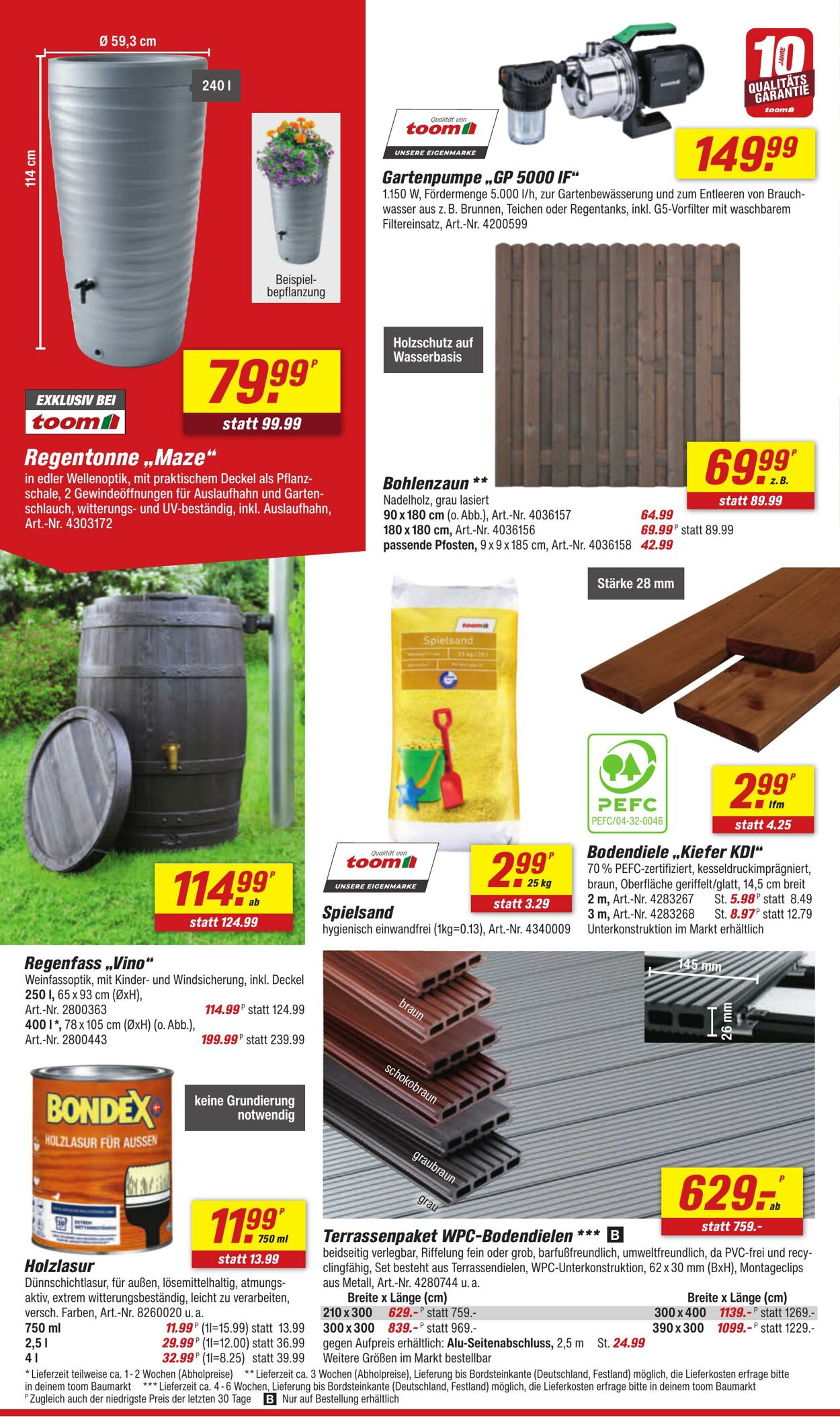 Prospekt Toom Baumarkt 12.08.2025 - 26.08.2025