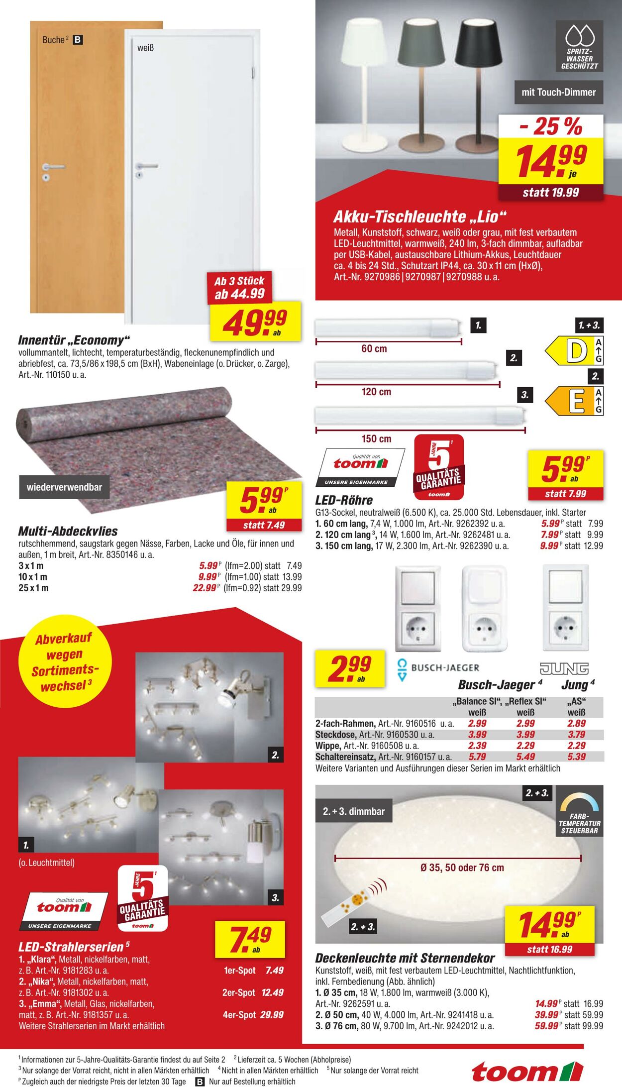 Prospekt Toom Baumarkt 09.09.2025 - 23.09.2025