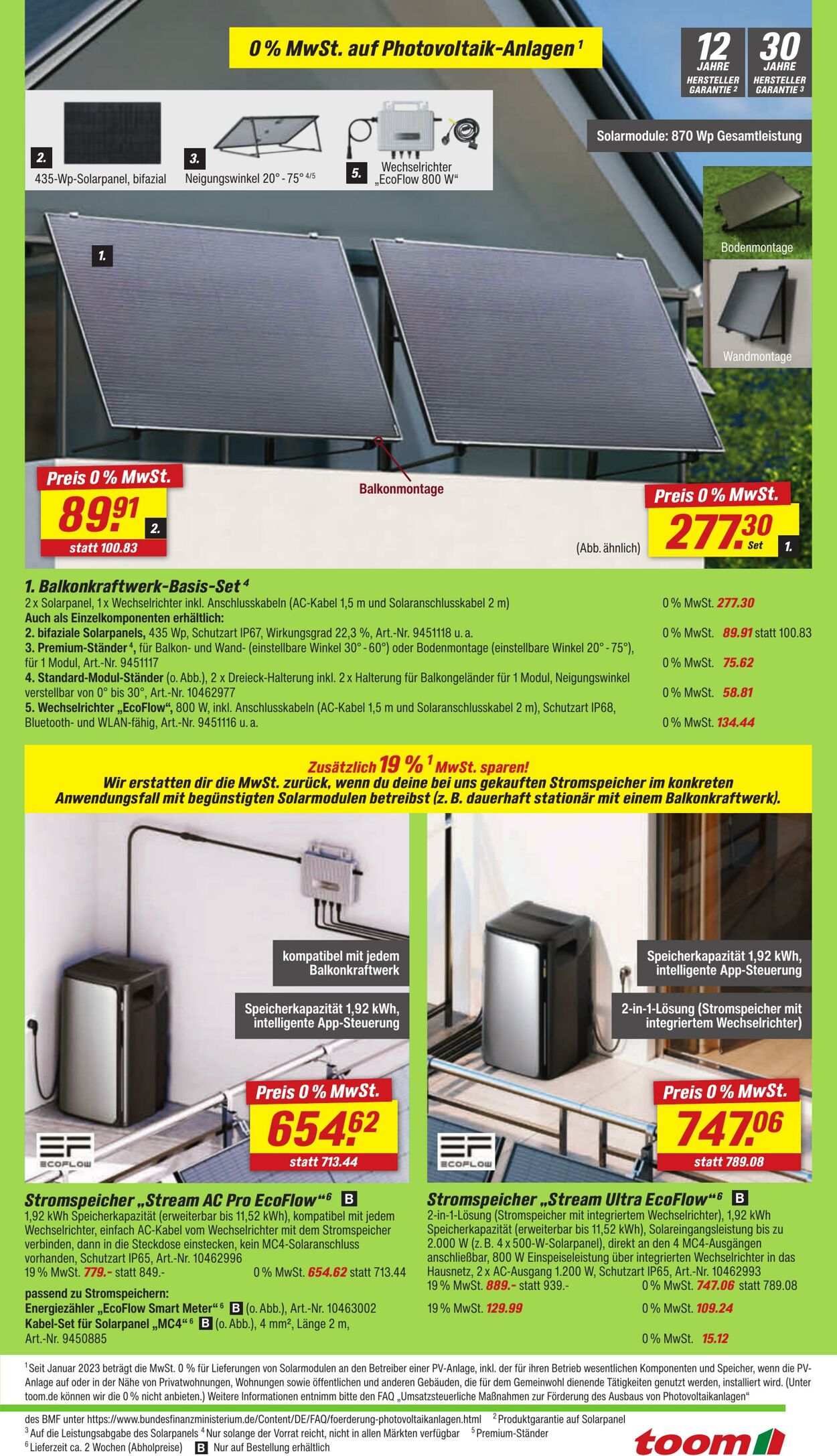 Prospekt Toom Baumarkt 09.09.2025 - 23.09.2025