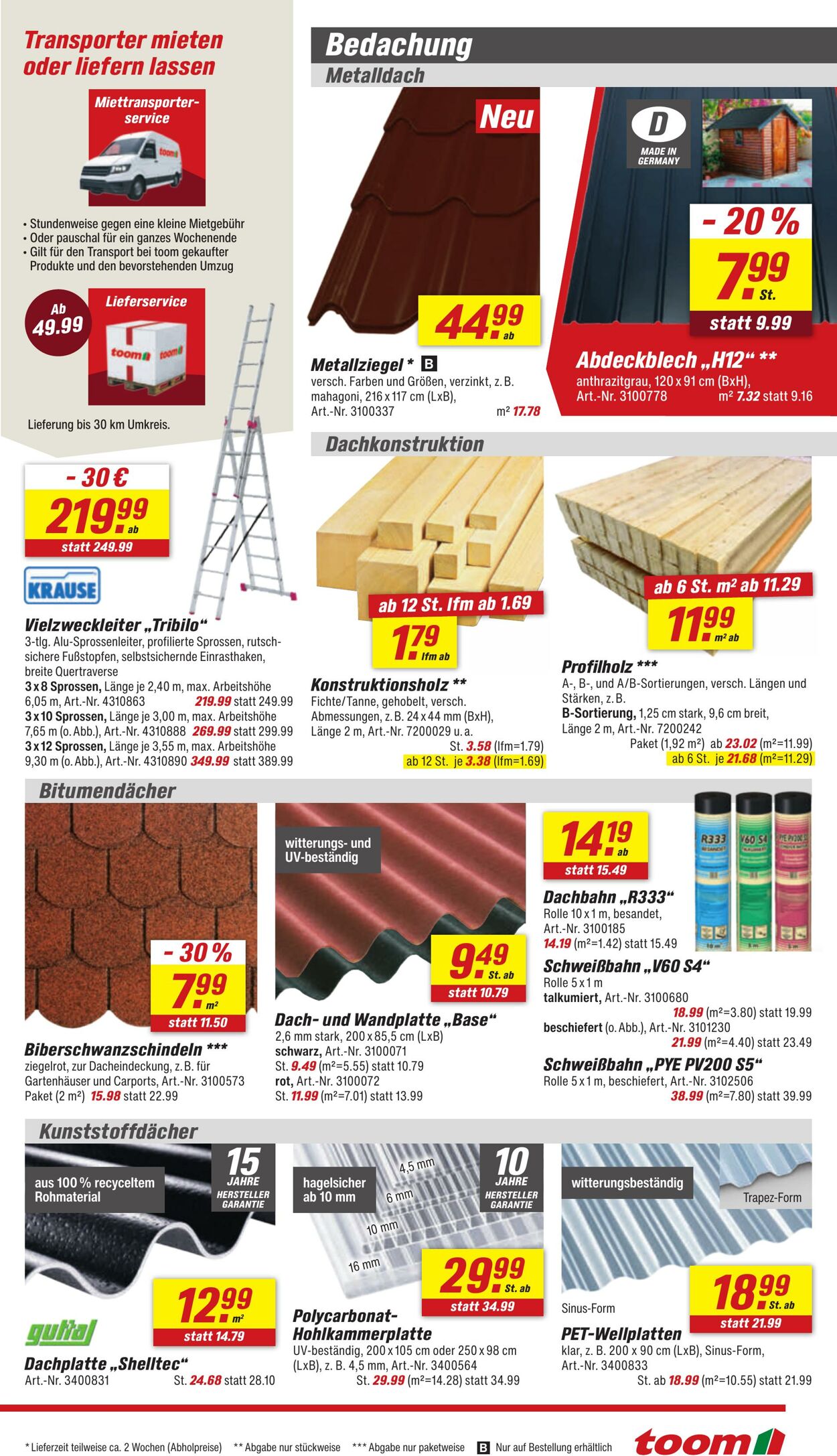 Prospekt Toom Baumarkt 02.06.2025 - 16.06.2025