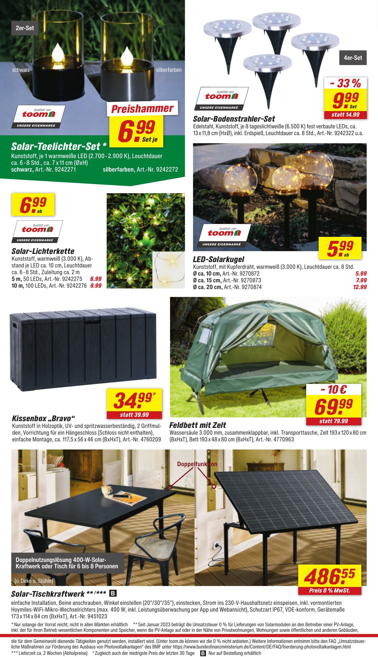 Prospekt Toom Baumarkt 02.06.2025 - 16.06.2025