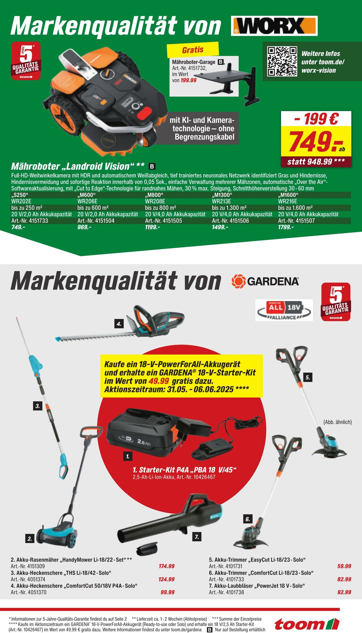 Prospekt Toom Baumarkt 02.06.2025 - 16.06.2025