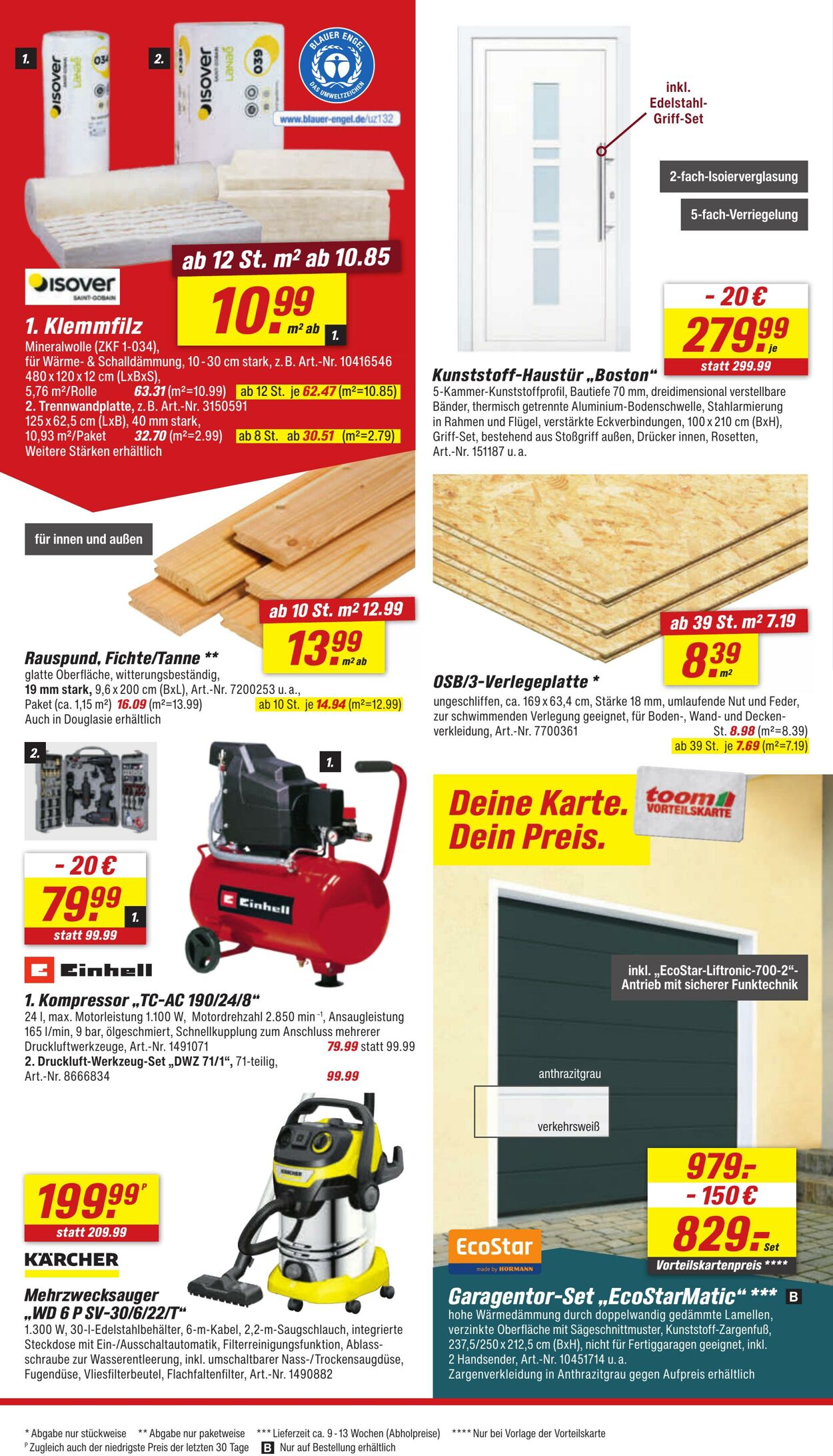 Prospekt Toom Baumarkt 02.06.2025 - 16.06.2025