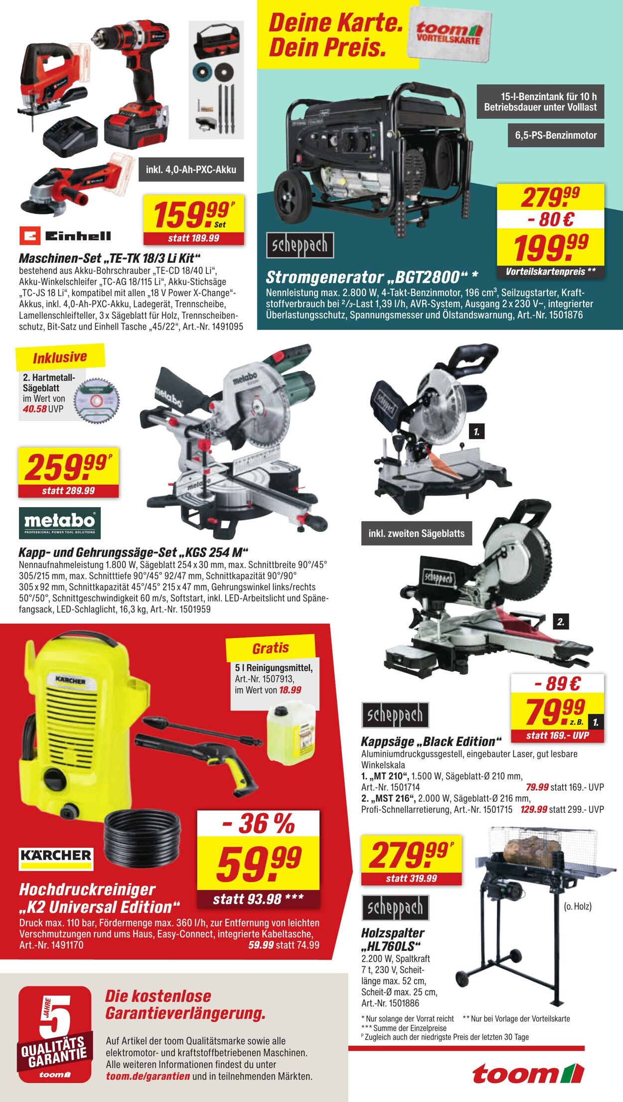 Prospekt Toom Baumarkt 02.06.2025 - 16.06.2025