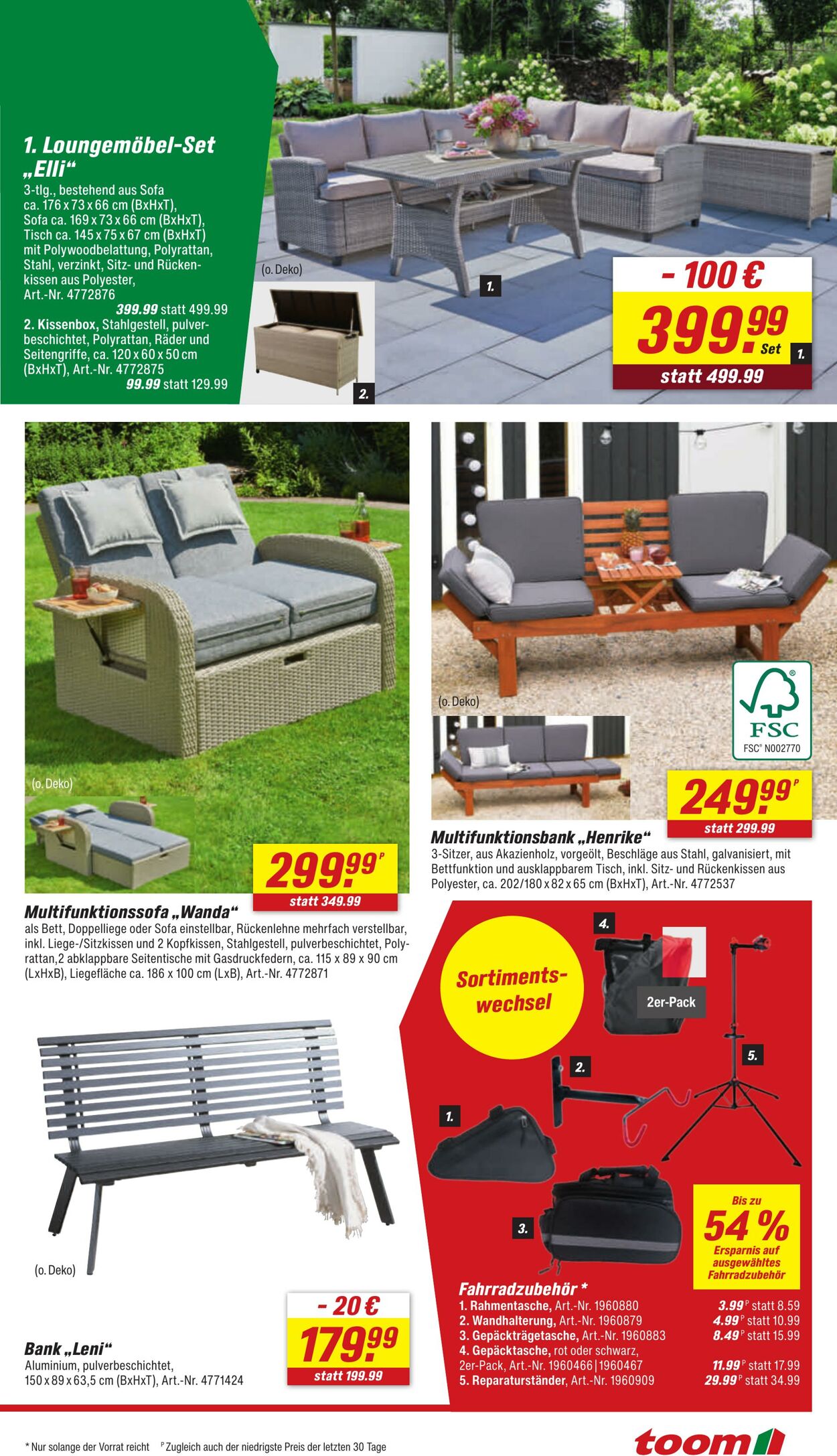 Prospekt Toom Baumarkt 02.06.2025 - 16.06.2025