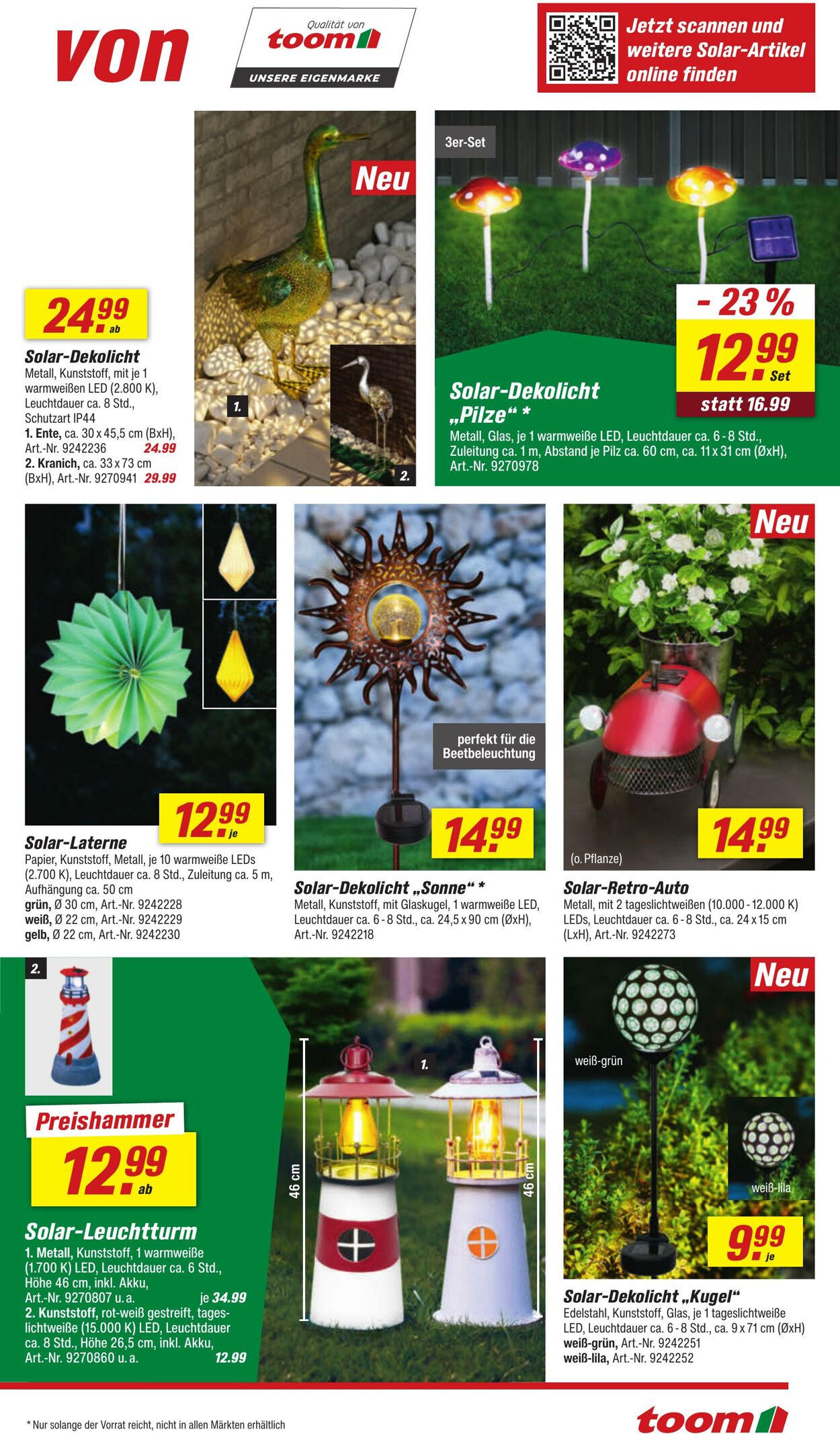 Prospekt Toom Baumarkt 15.06.2025 - 29.06.2025