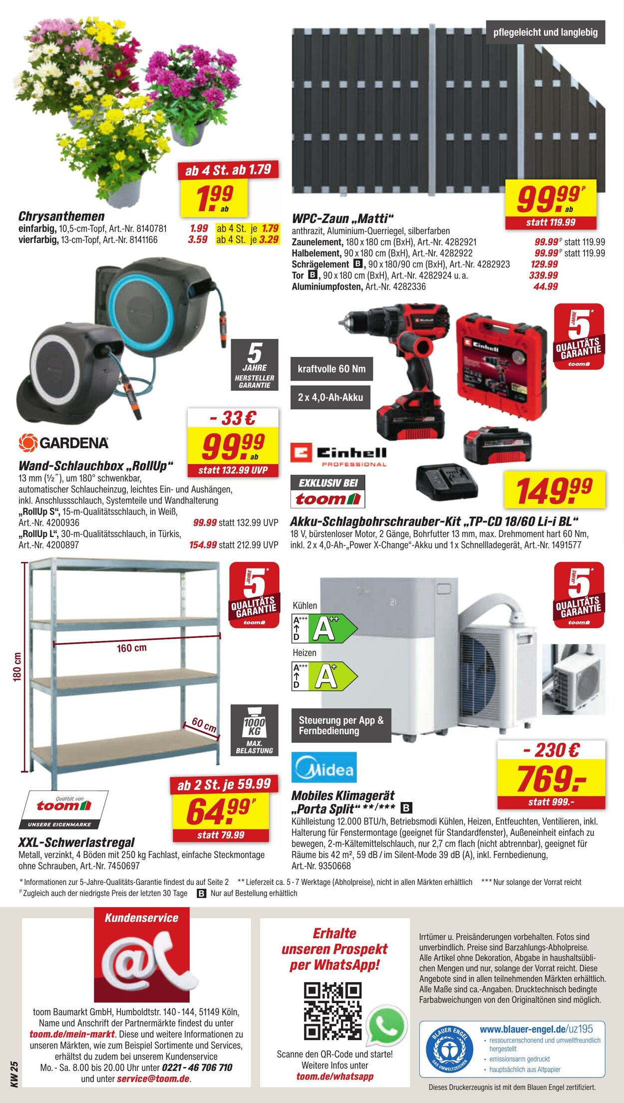 Prospekt Toom Baumarkt 15.06.2025 - 29.06.2025