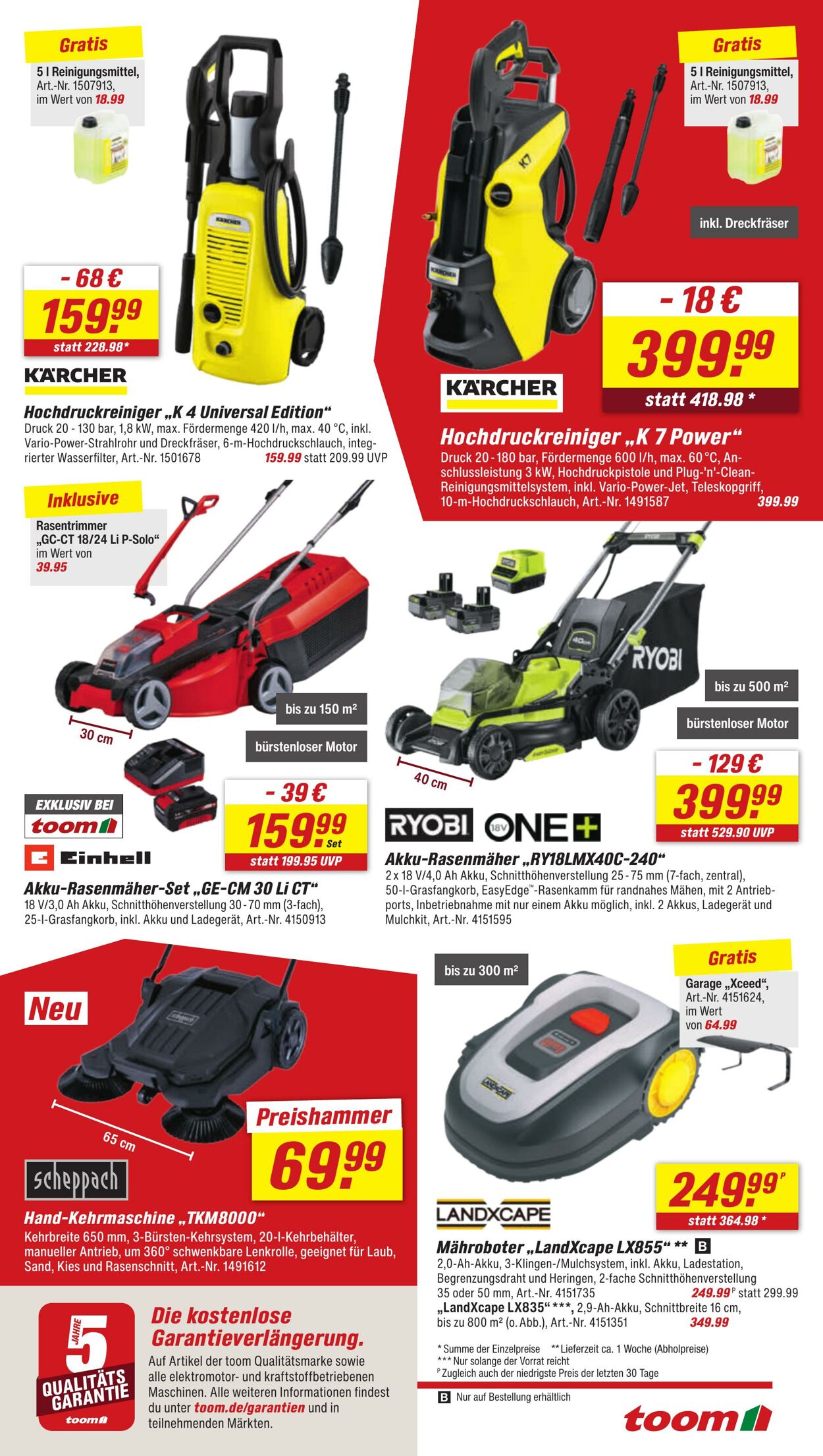 Prospekt Toom Baumarkt 15.06.2025 - 29.06.2025