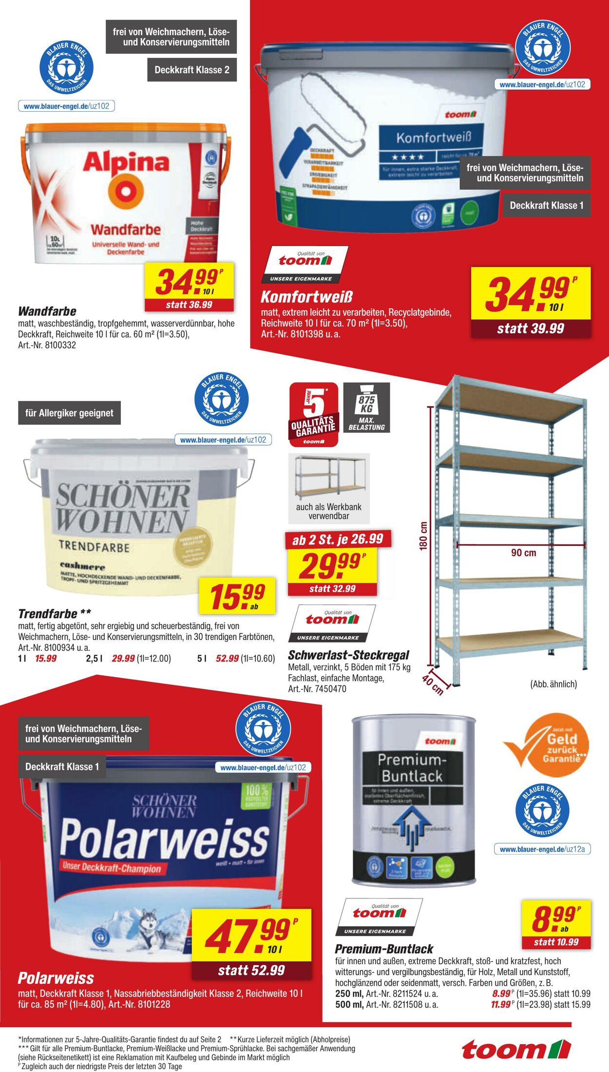 Prospekt Toom Baumarkt 15.06.2025 - 29.06.2025