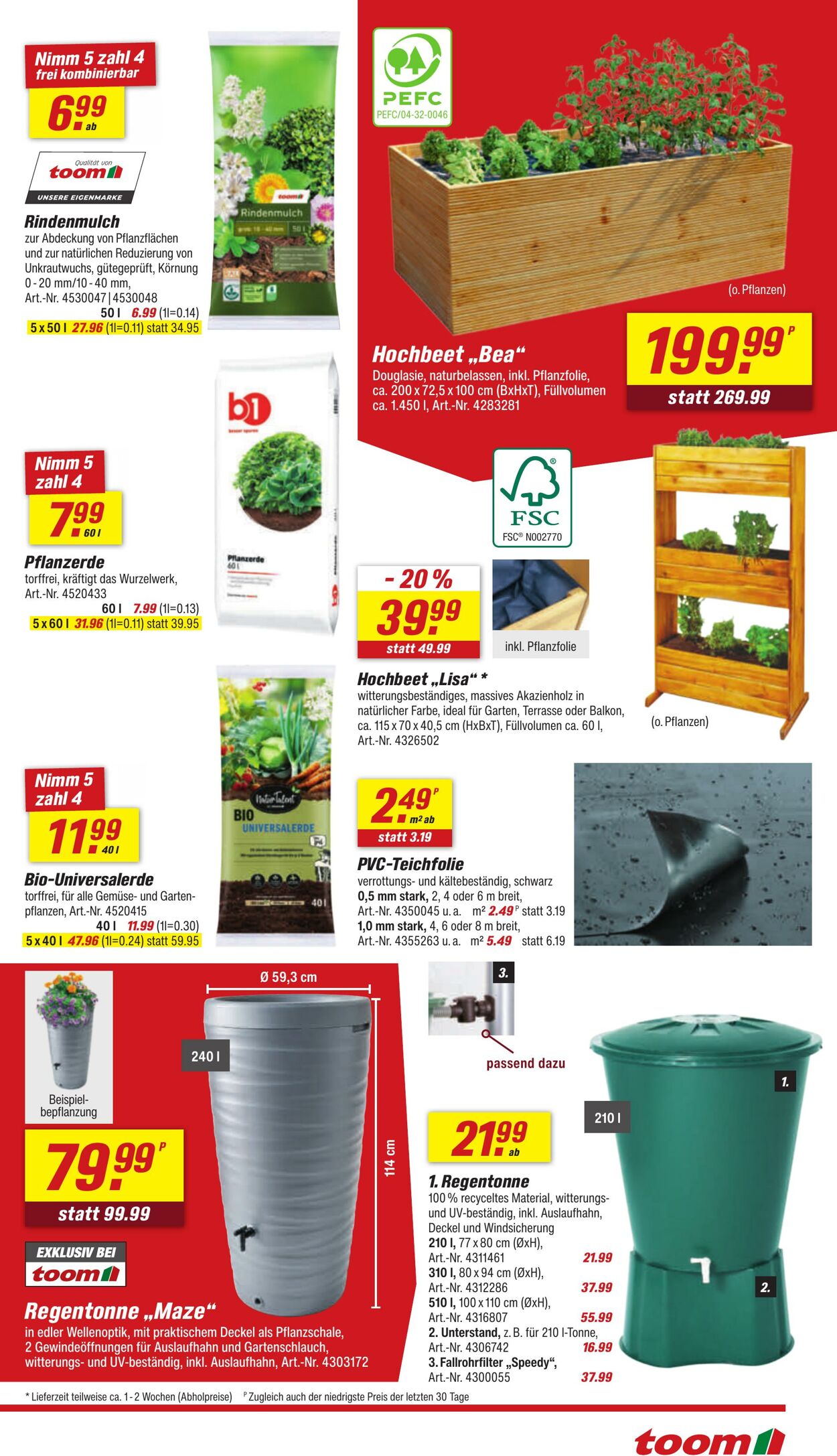 Prospekt Toom Baumarkt 15.06.2025 - 29.06.2025