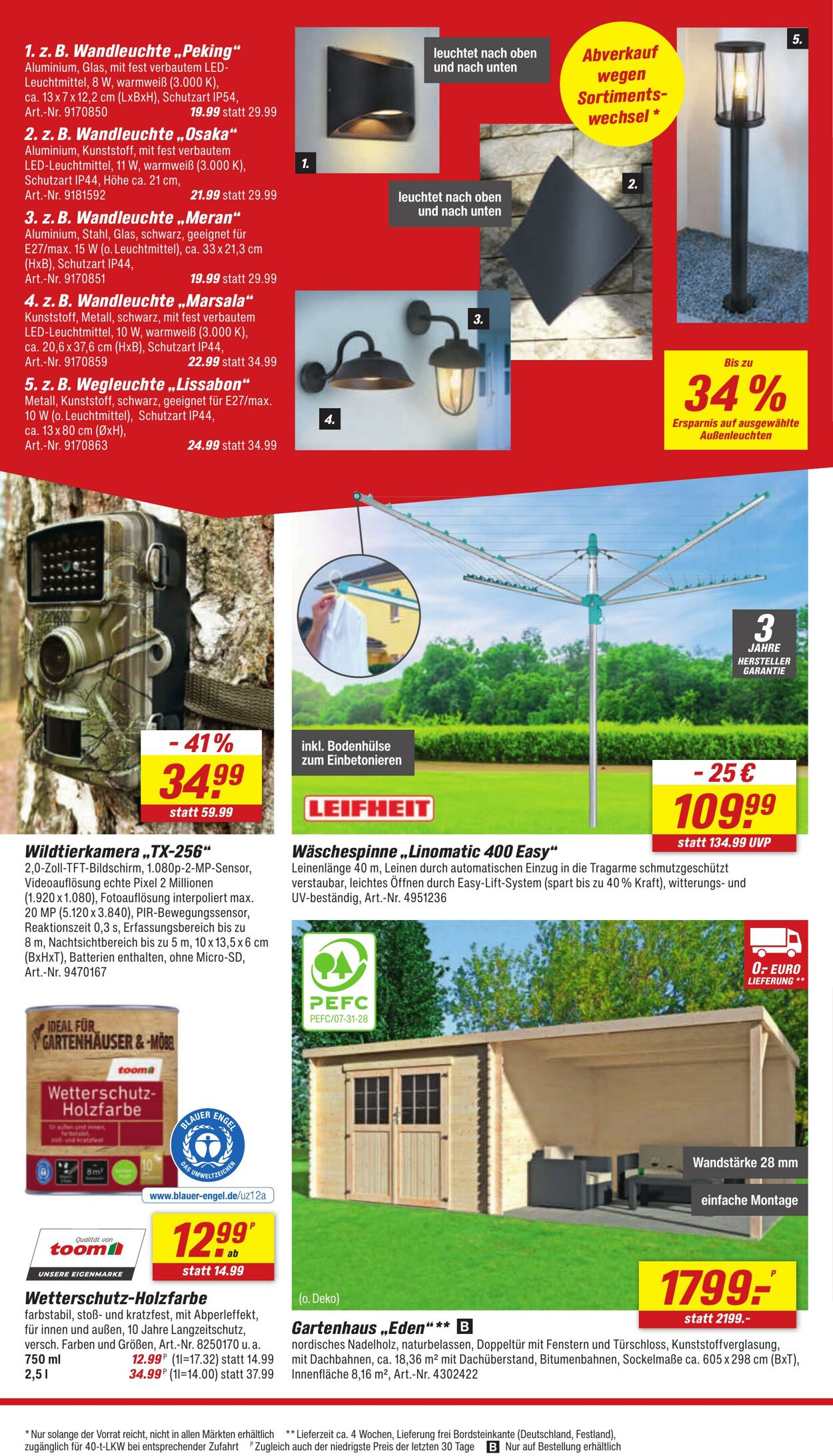 Prospekt Toom Baumarkt 15.06.2025 - 29.06.2025