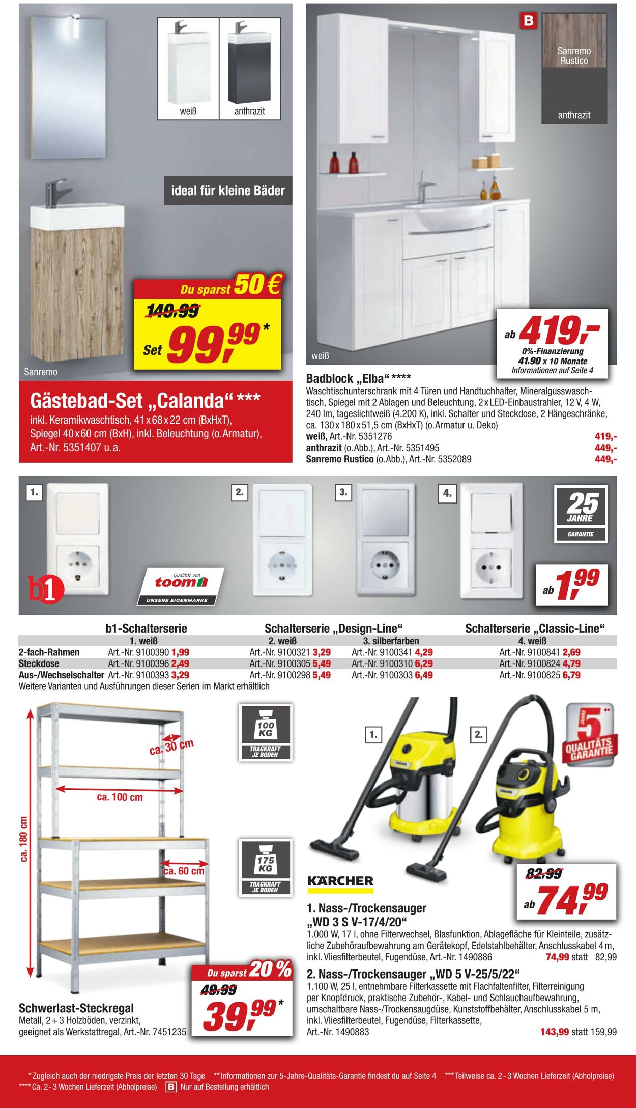 Prospekt Toom Baumarkt 03.12.2022 - 09.12.2022