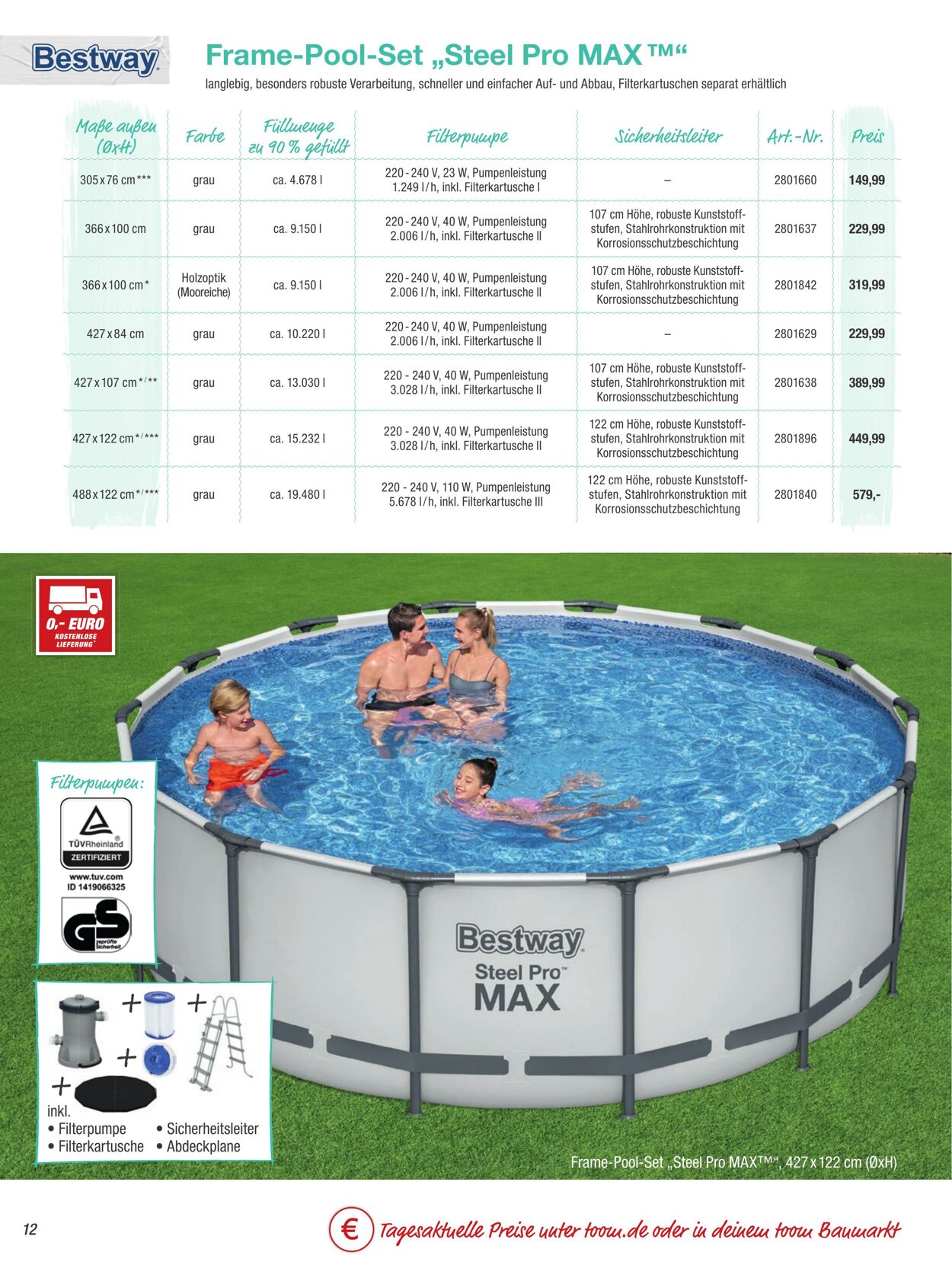 Prospekt Toom Baumarkt 16.07.2024 - 11.08.2024