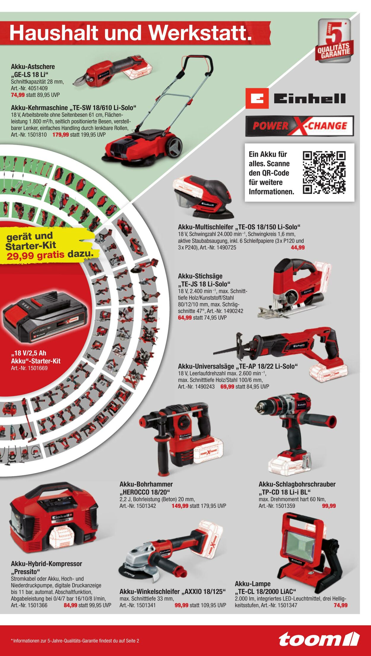 Prospekt Toom Baumarkt 27.04.2024 - 03.05.2024