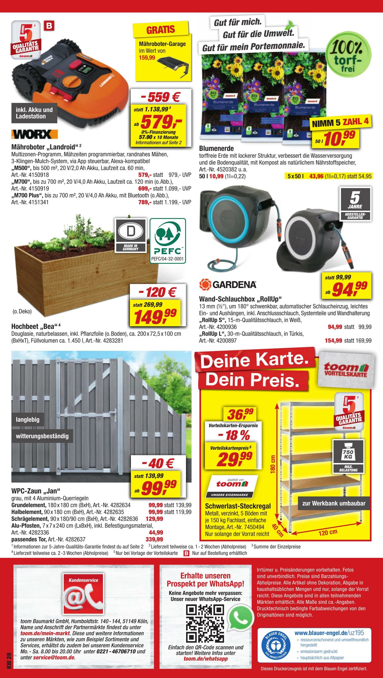 Prospekt Toom Baumarkt 13.07.2024 - 19.07.2024