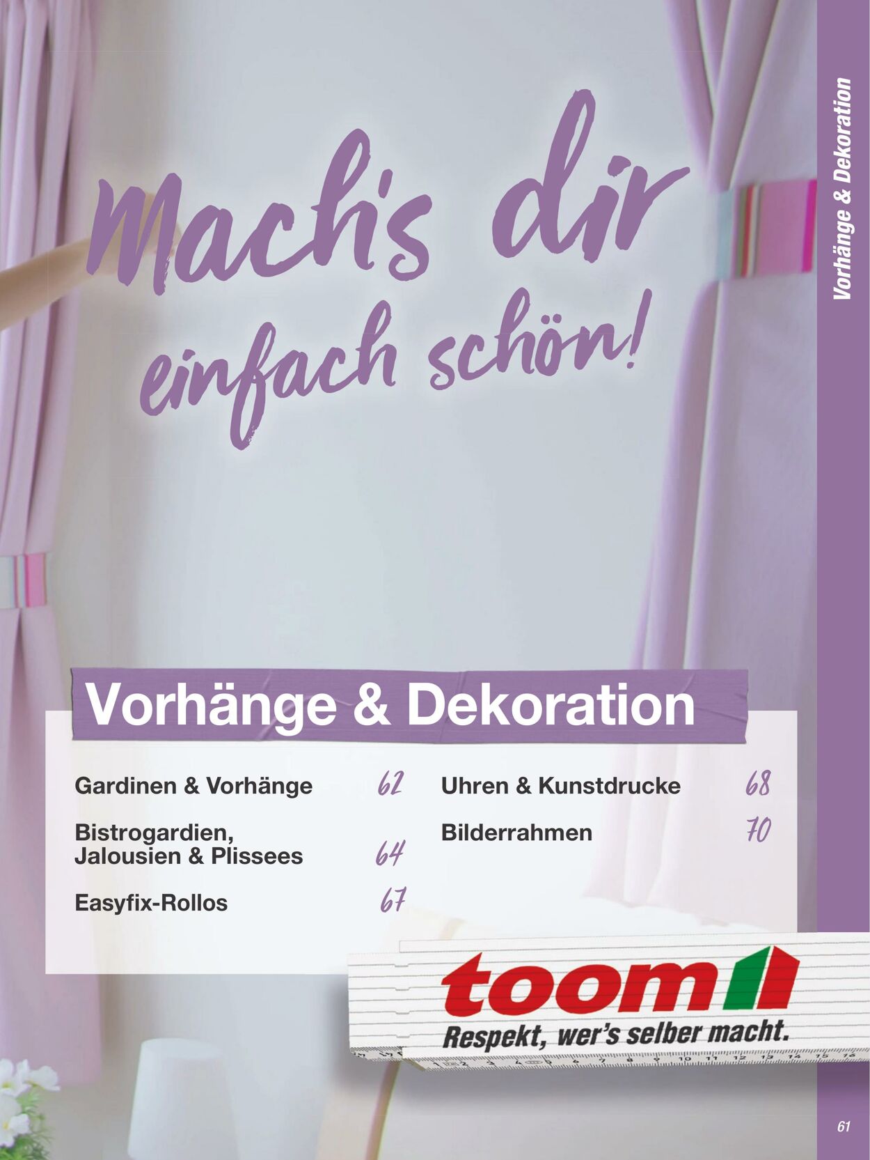 Prospekt Toom Baumarkt 01.09.2024 - 31.01.2025