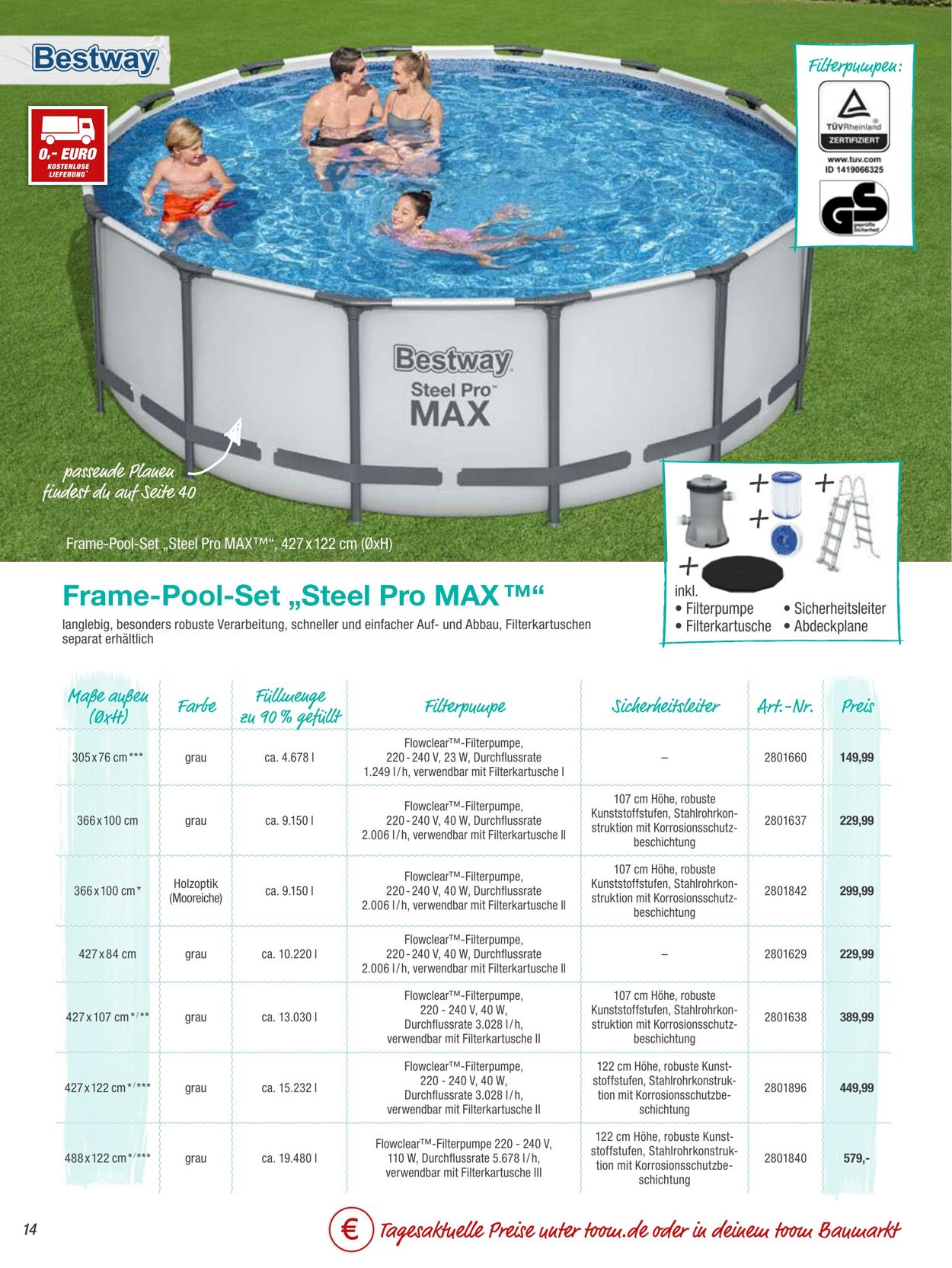 Prospekt Toom Baumarkt 01.03.2023 - 31.10.2023