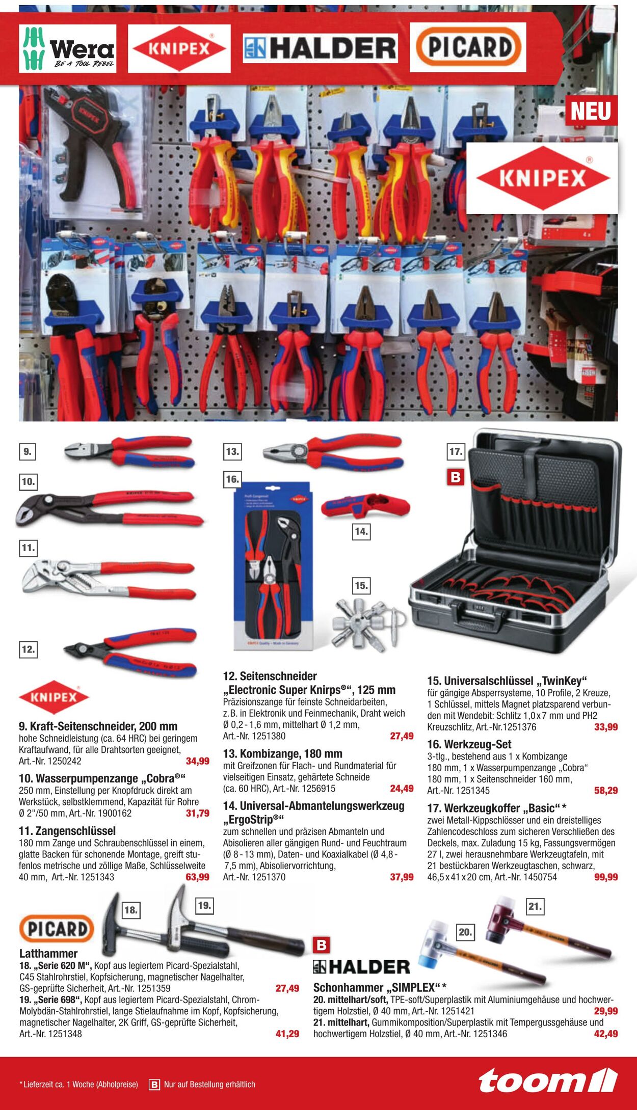 Prospekt Toom Baumarkt 23.10.2023 - 27.10.2023